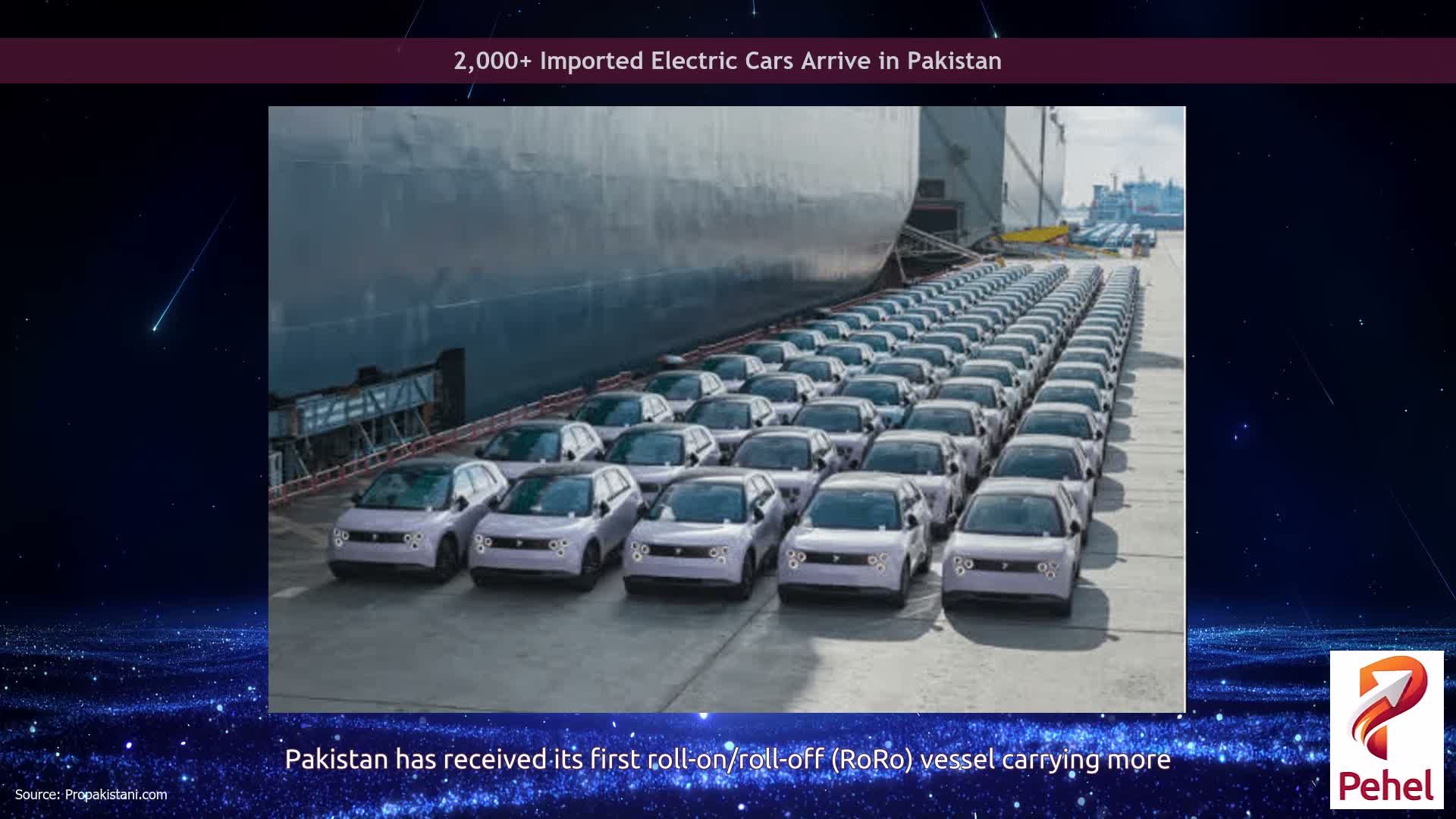 2,000+ Imported Electric Cars Arrive in Pakistan