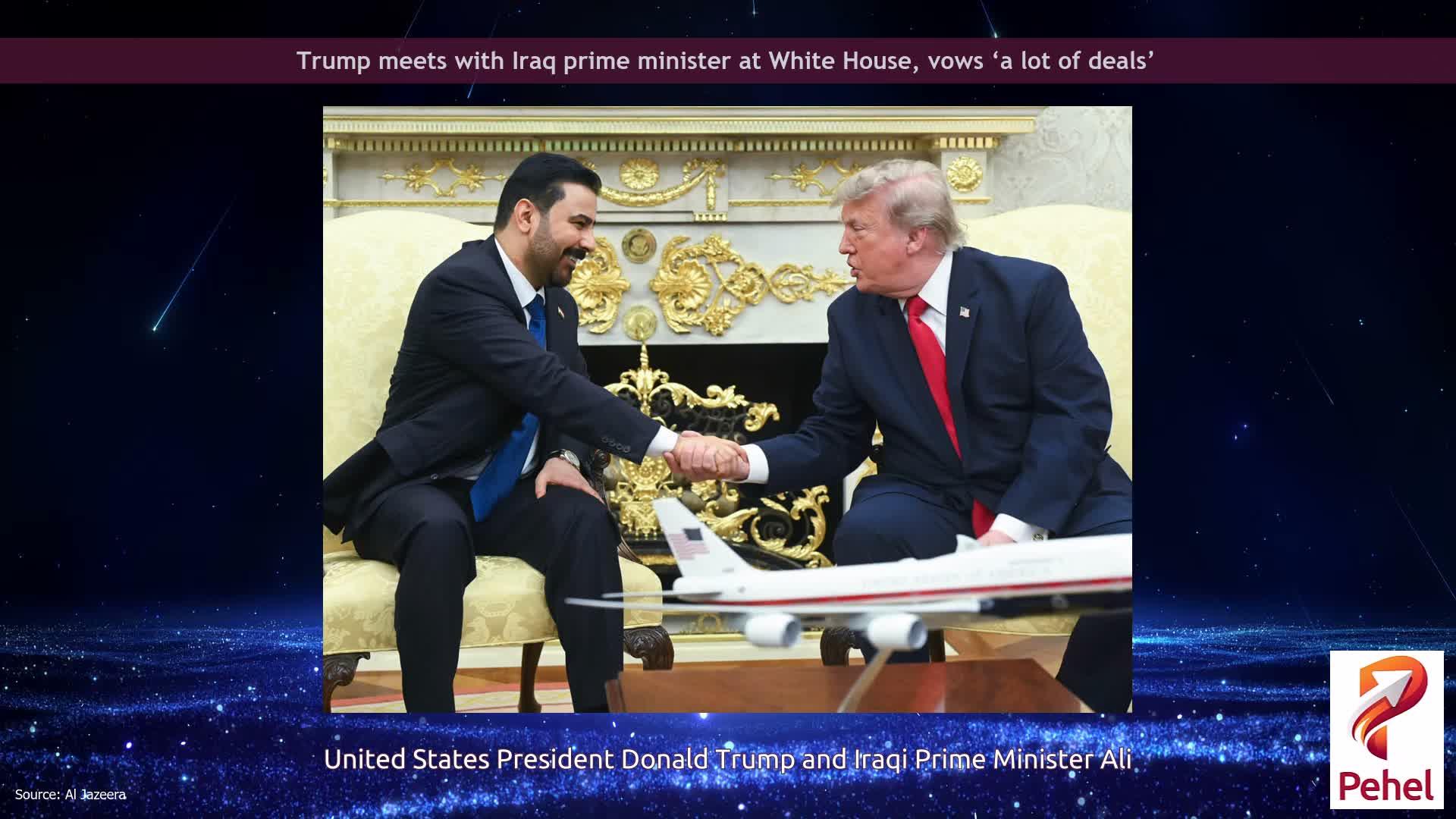 Trump meets with Iraq prime minister at White House, vows ‘a lot of deals’