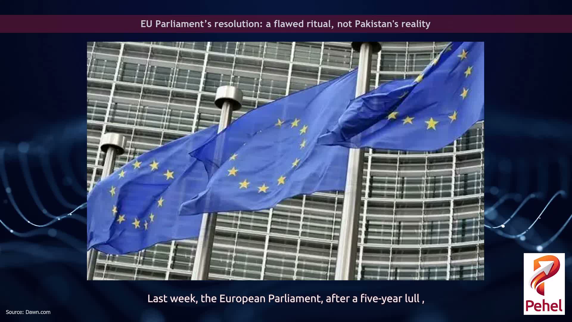 EU Parliament’s resolution: a flawed ritual, not Pakistan's reality