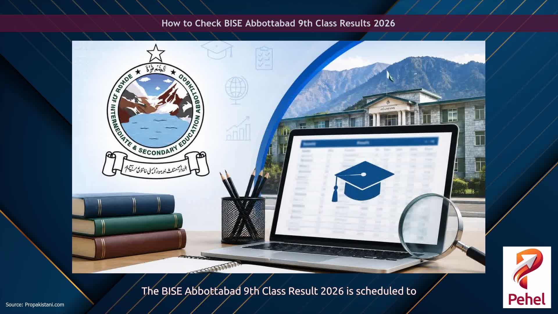 How to Check BISE Abbottabad 9th Class Results 2026