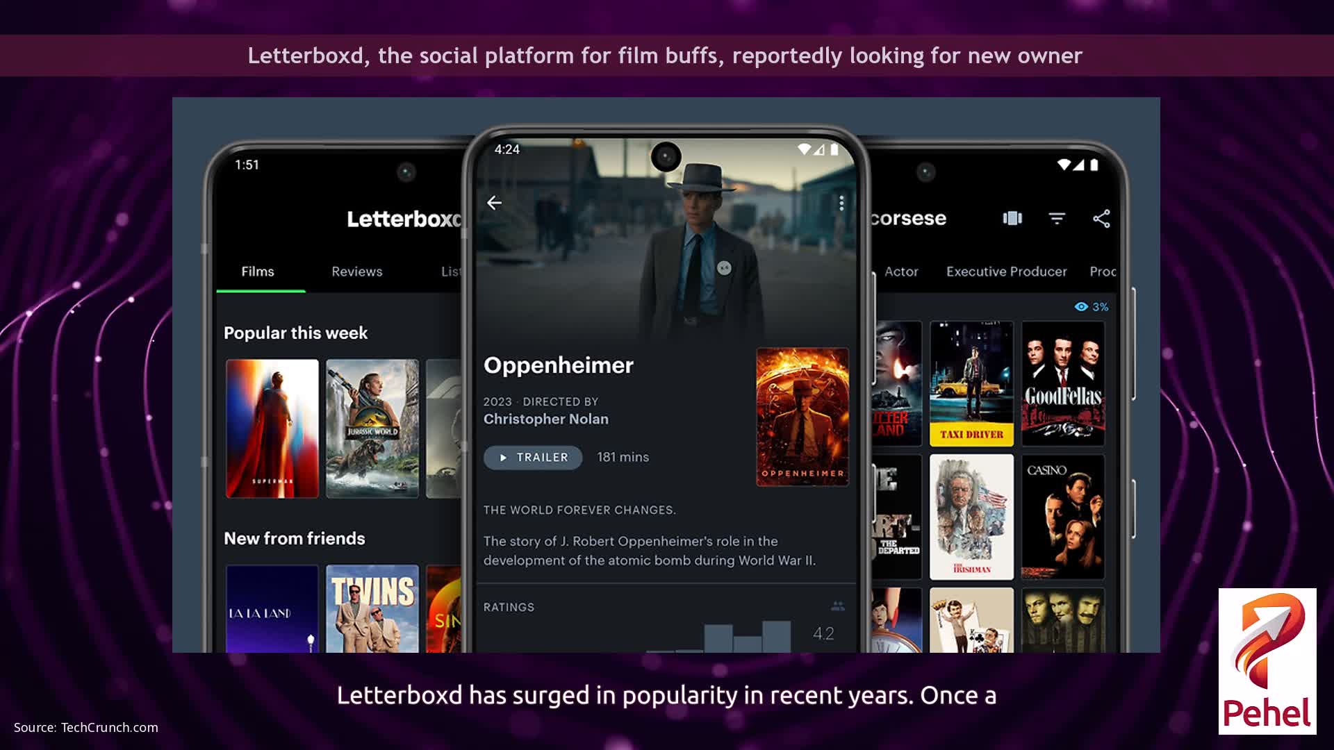 Letterboxd, the social platform for film buffs, reportedly looking for new owner