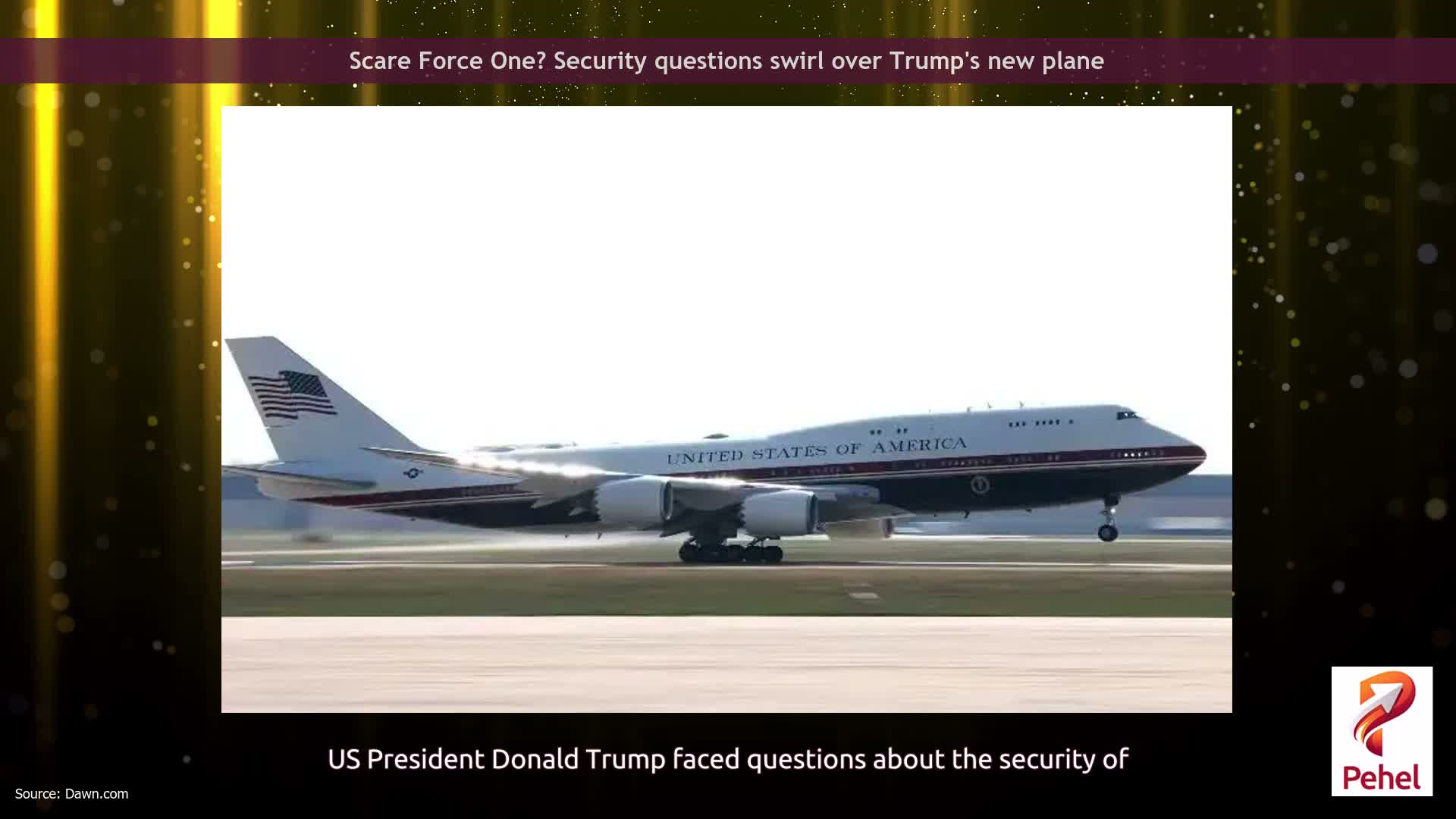 Scare Force One? Security questions swirl over Trump's new plane
