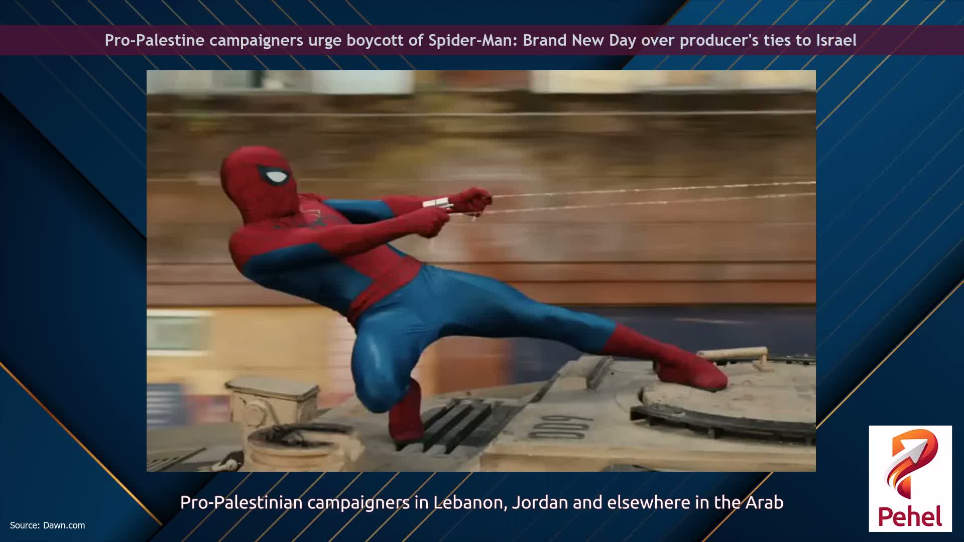 Pro-Palestine campaigners urge boycott of Spider-Man: Brand New Day over producer's ties to Israel