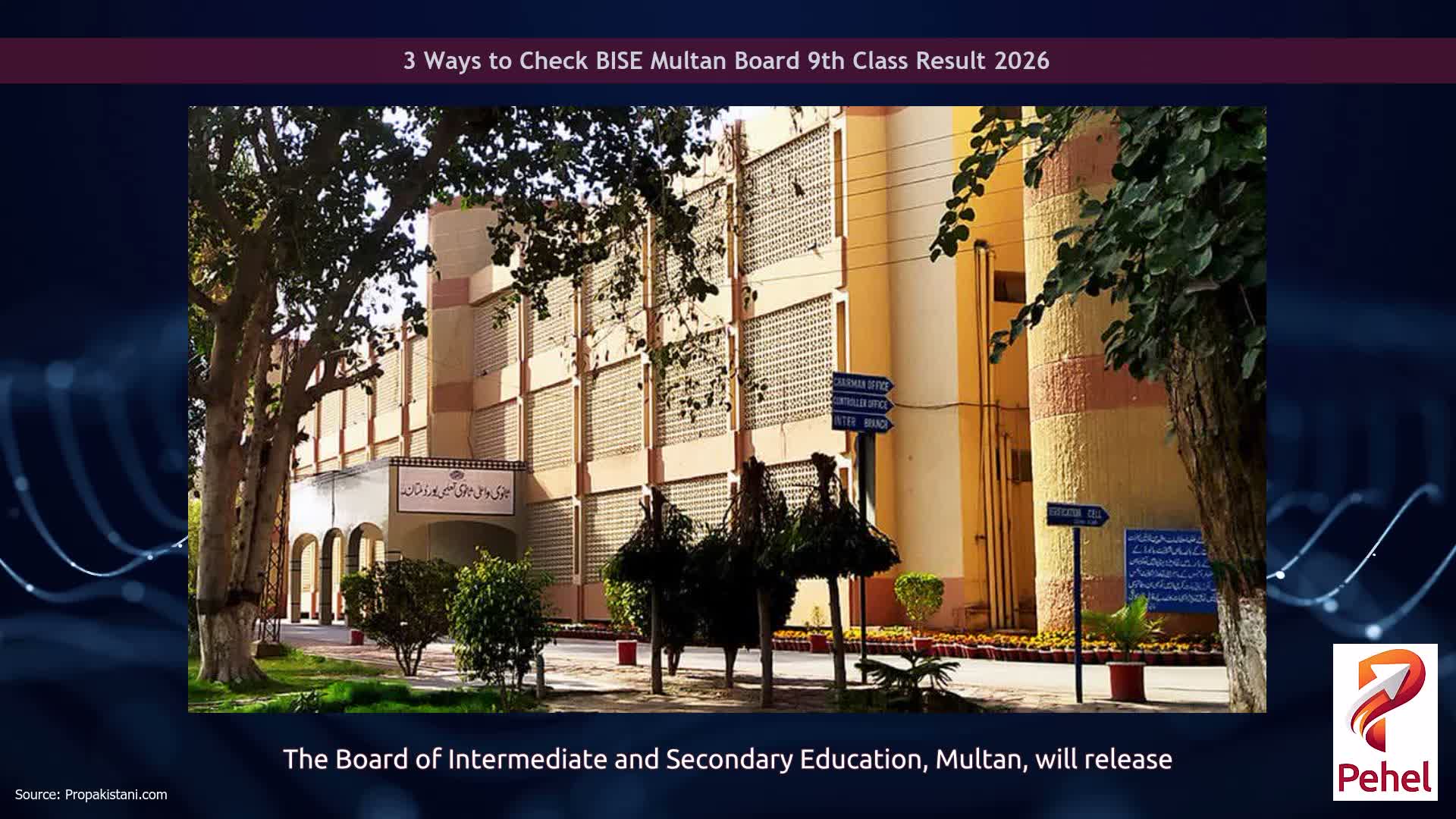 3 Ways to Check BISE Multan Board 9th Class Result 2026