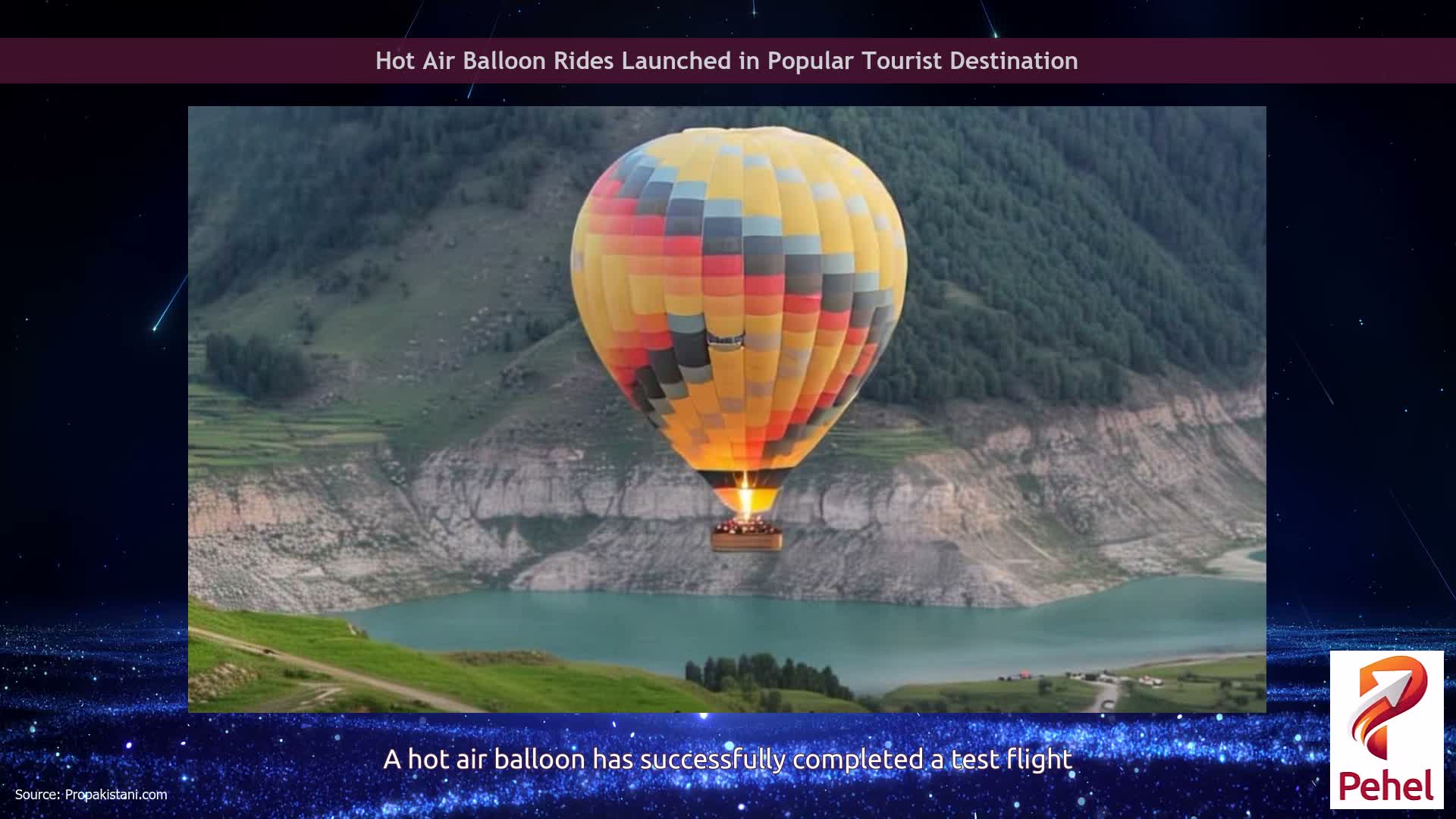 Hot Air Balloon Rides Launched in Popular Tourist Destination