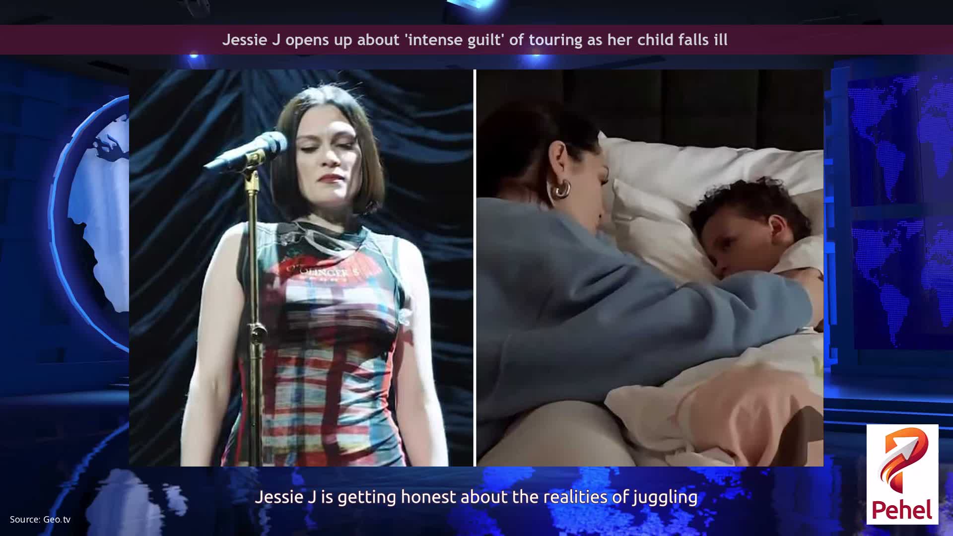 Jessie J opens up about 'intense guilt' of touring as her child falls ill