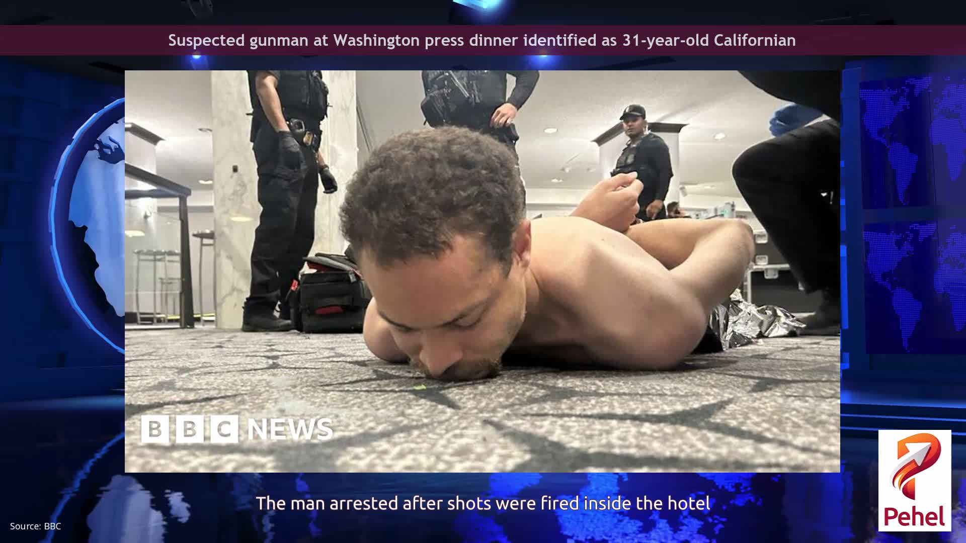 Suspected gunman at Washington press dinner identified as 31-year-old Californian