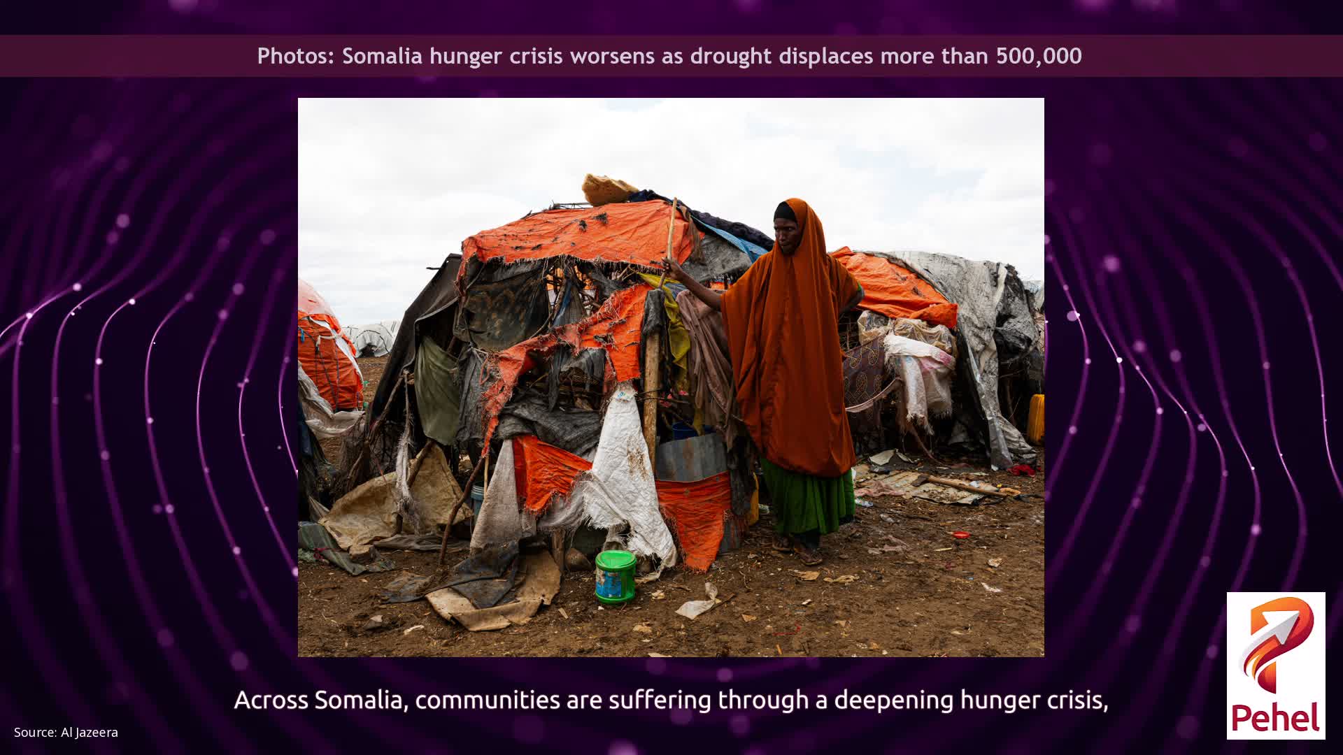 Photos: Somalia hunger crisis worsens as drought displaces more than 500,000