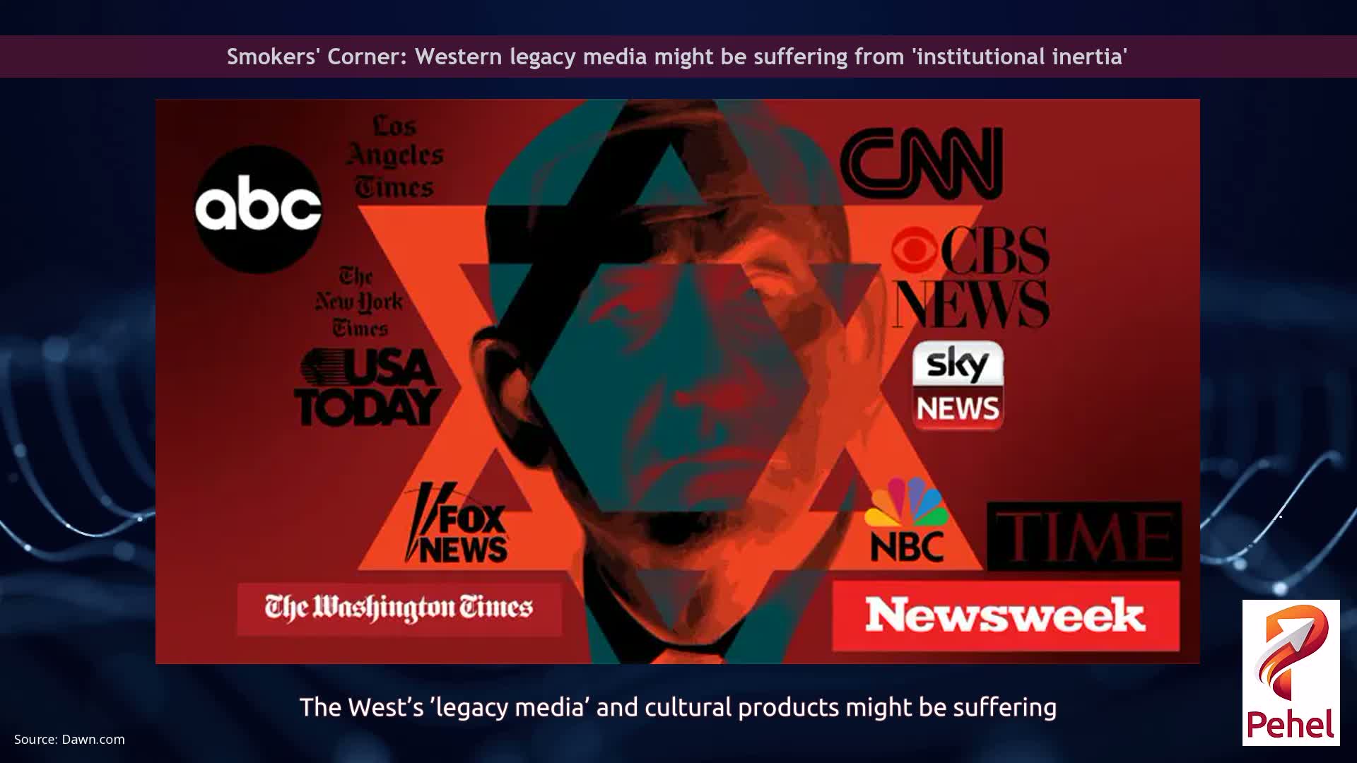Smokers' Corner: Western legacy media might be suffering from 'institutional inertia'
