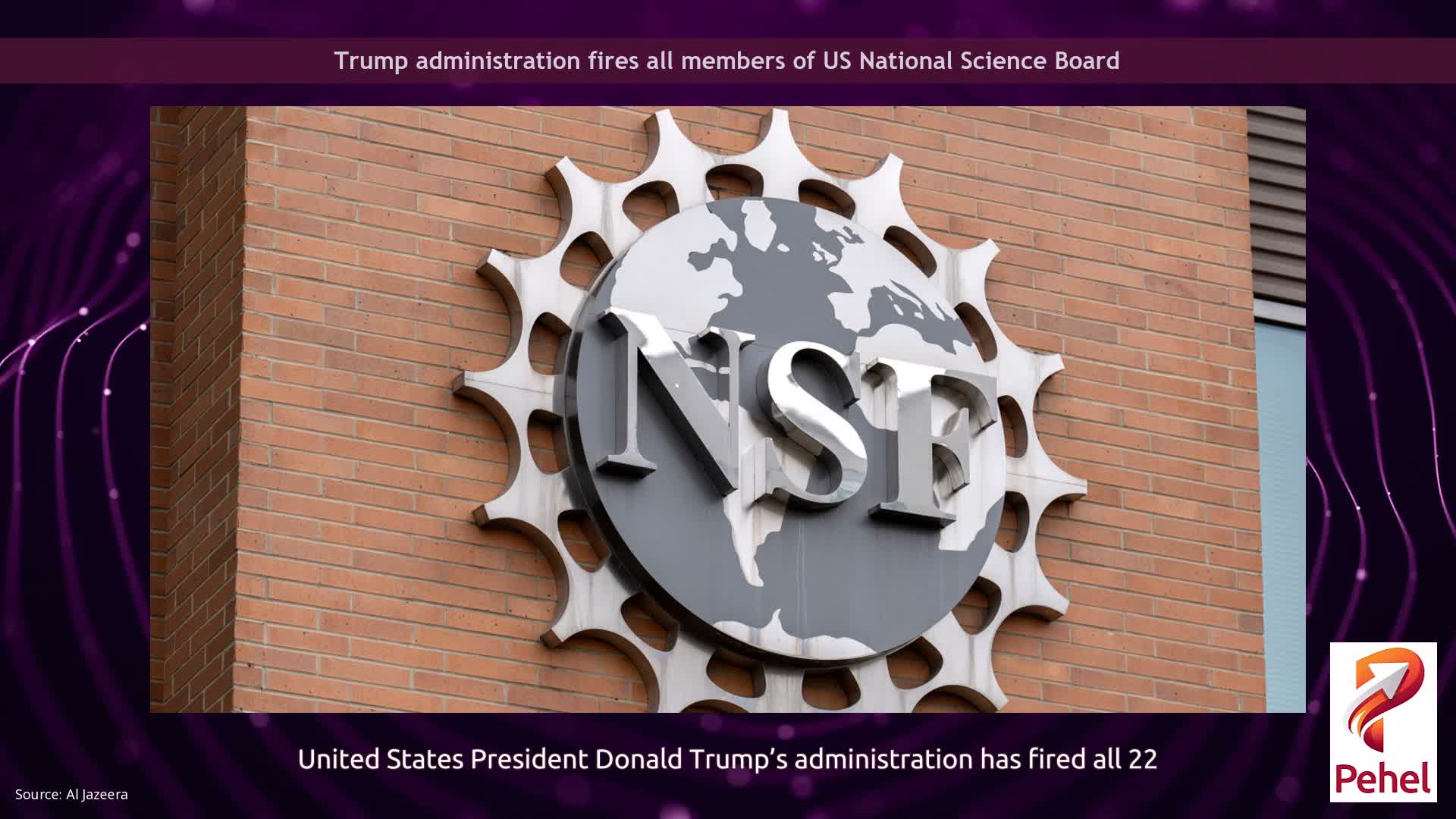 Trump administration fires all members of US National Science Board