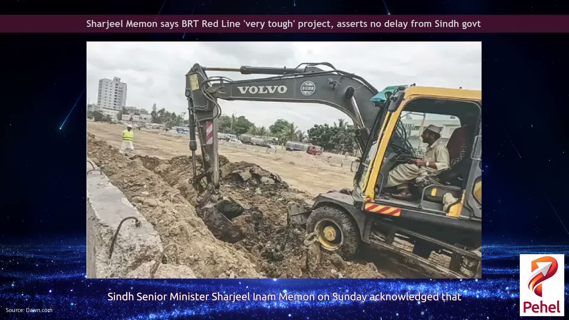 Sharjeel Memon says BRT Red Line 'very tough' project, asserts no delay from Sindh govt
