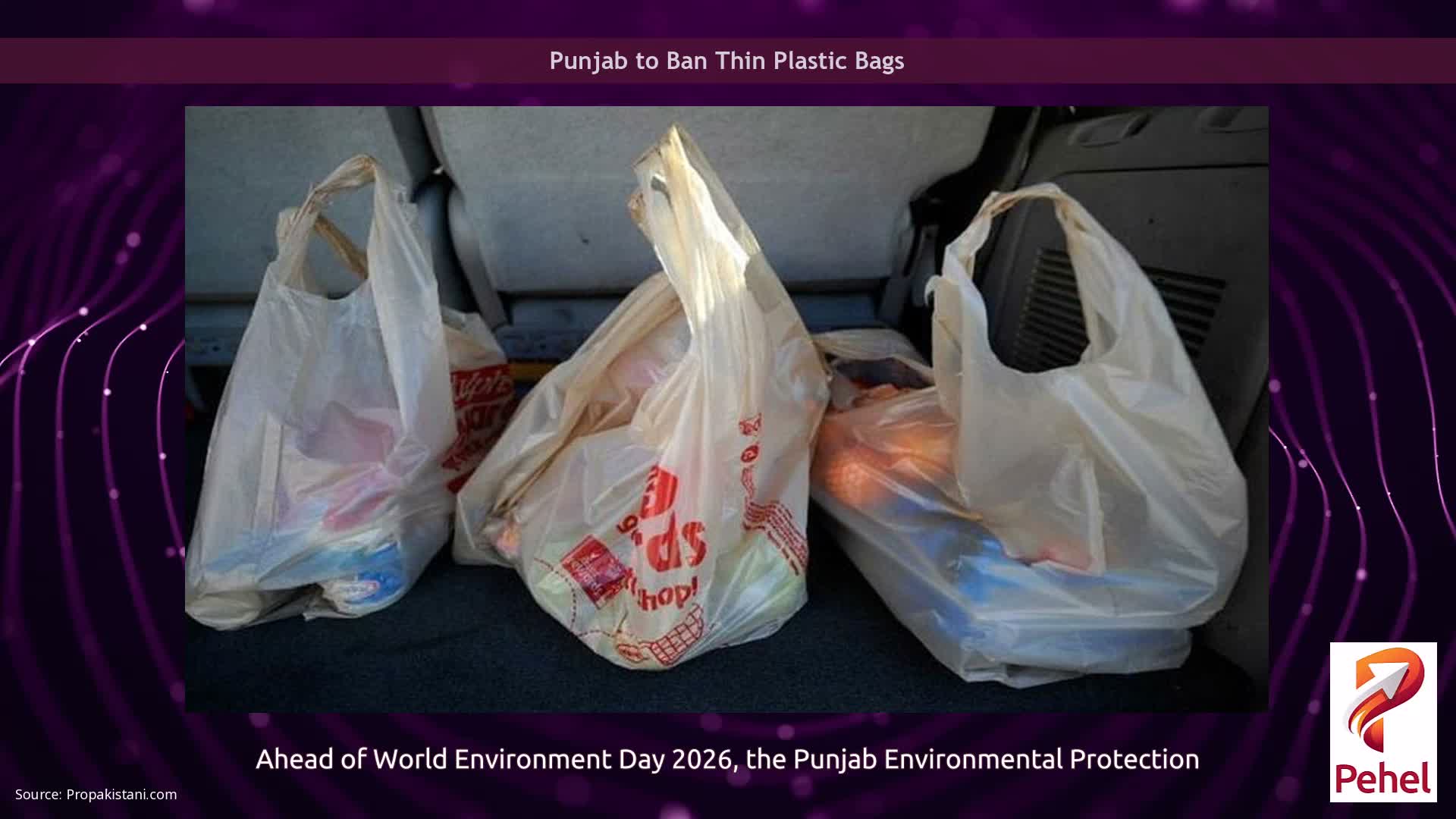 Punjab to Ban Thin Plastic Bags