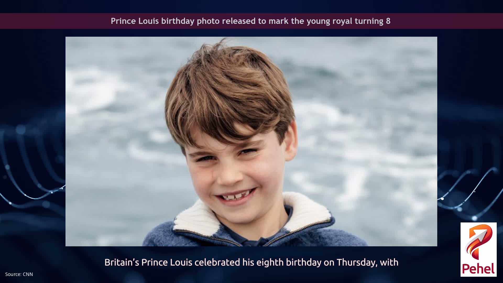 Prince Louis birthday photo released to mark the young royal turning 8