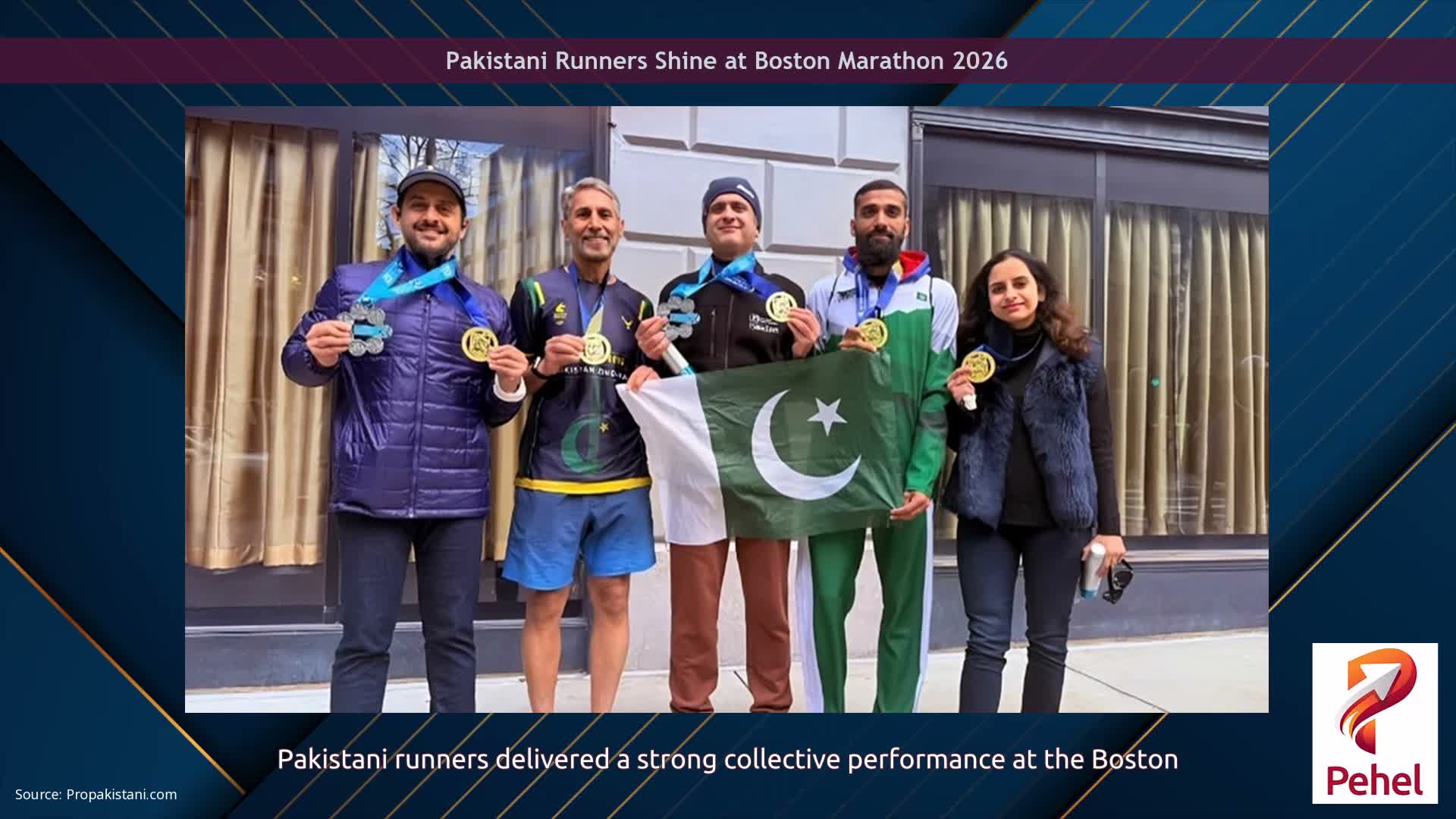 Pakistani Runners Shine at Boston Marathon 2026