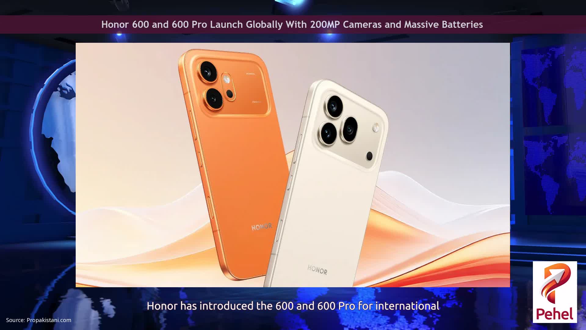 Honor 600 and 600 Pro Launch Globally With 200MP Cameras and Massive Batteries