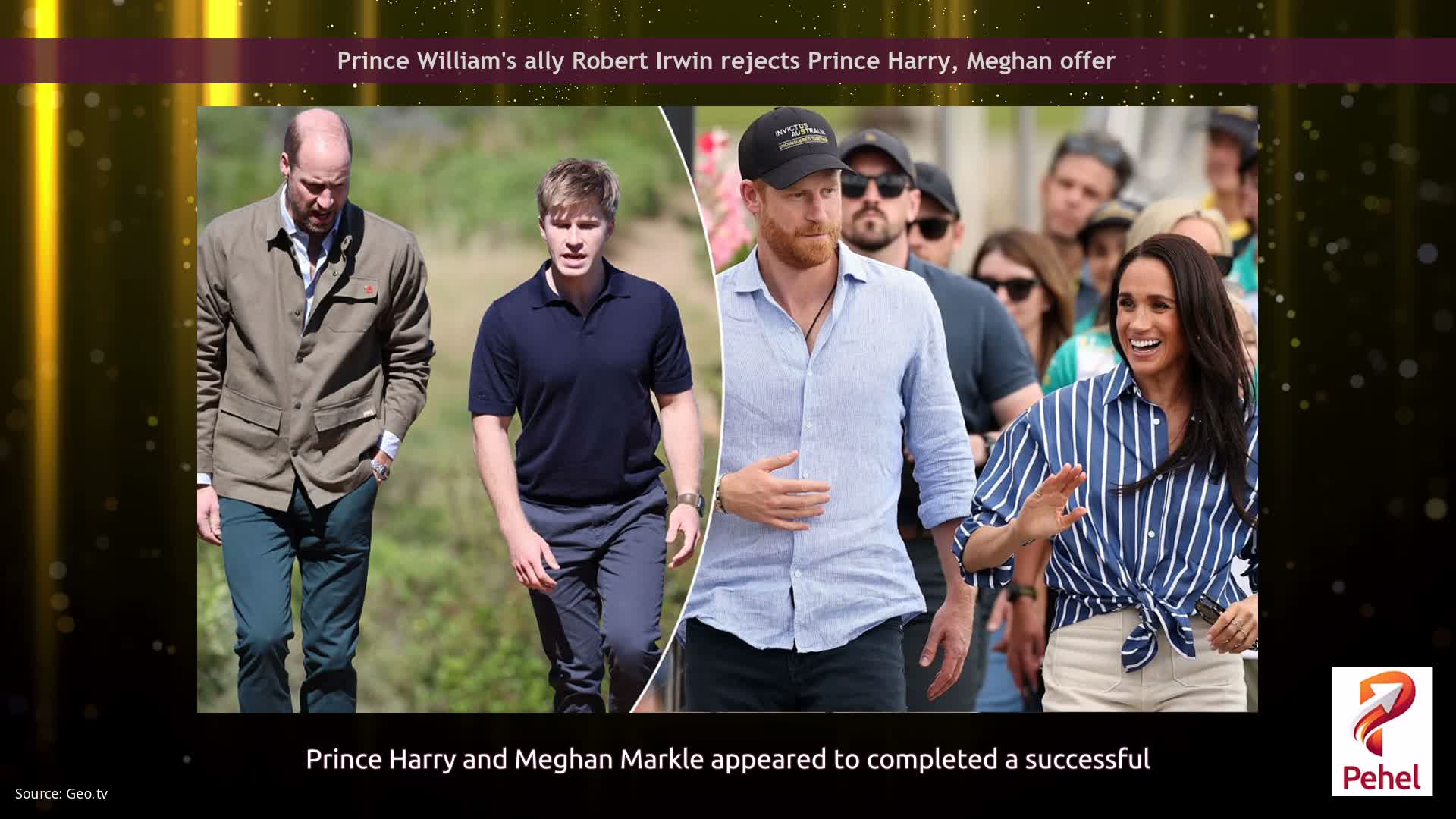Prince William's ally Robert Irwin rejects Prince Harry, Meghan offer