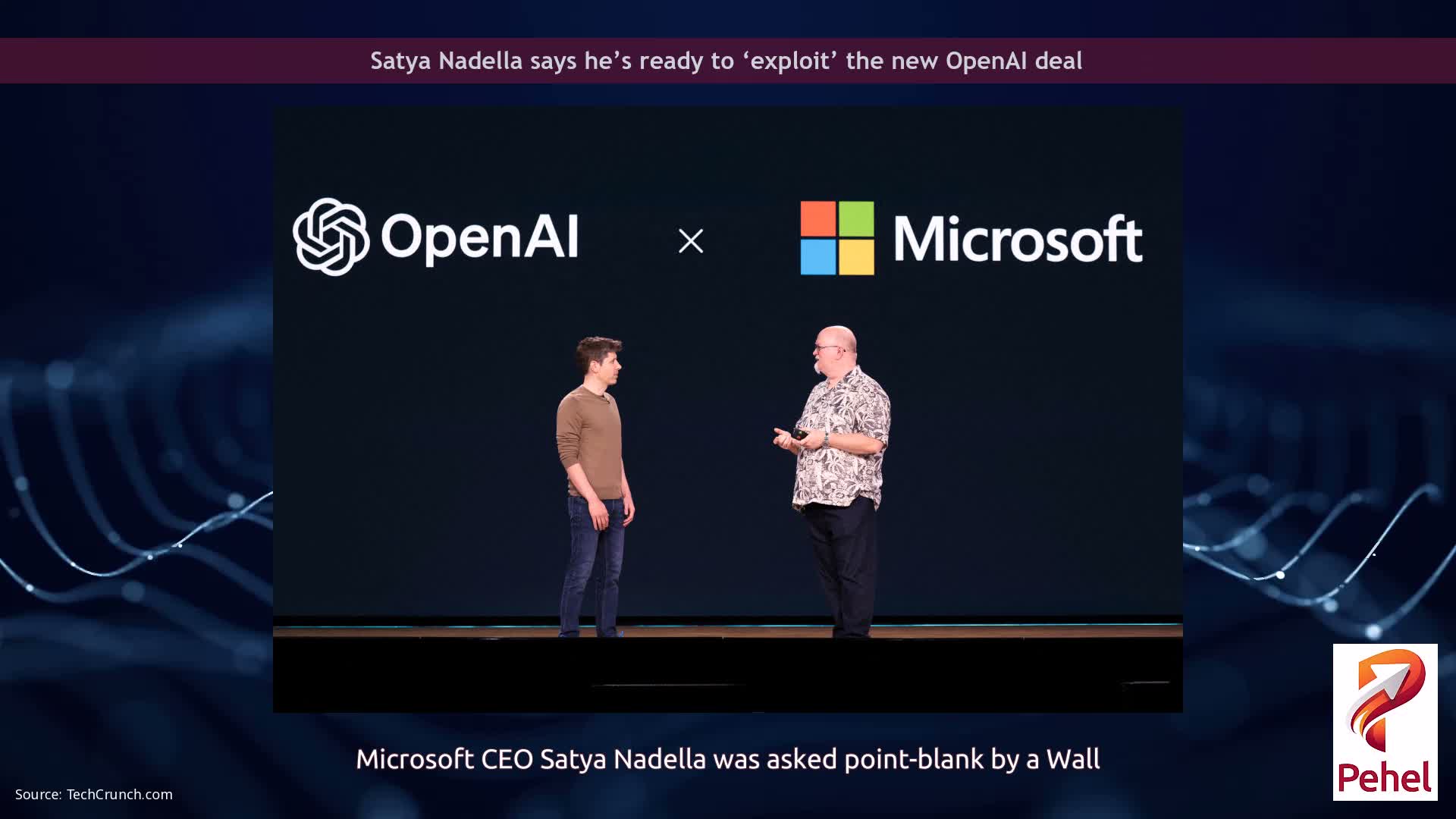Satya Nadella says he’s ready to ‘exploit’ the new OpenAI deal