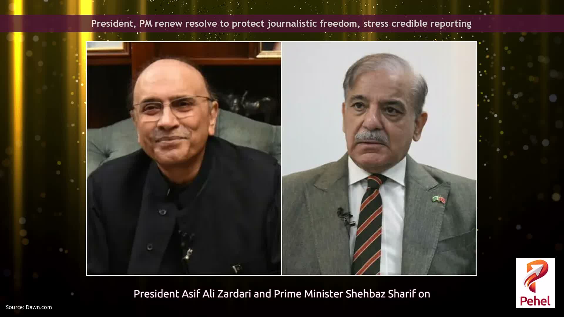President, PM renew resolve to protect journalistic freedom, stress credible reporting