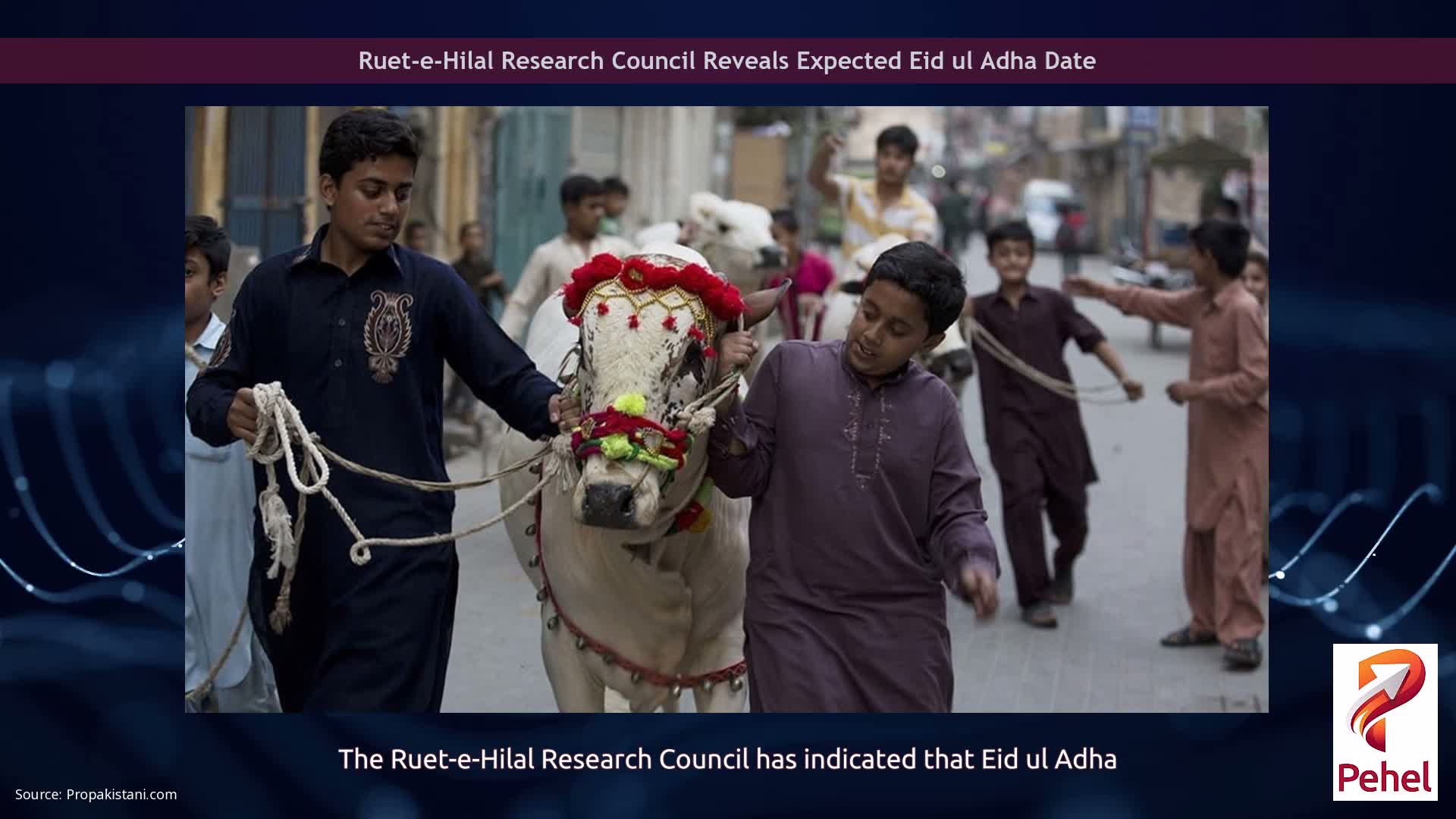 Ruet-e-Hilal Research Council Reveals Expected Eid ul Adha Date