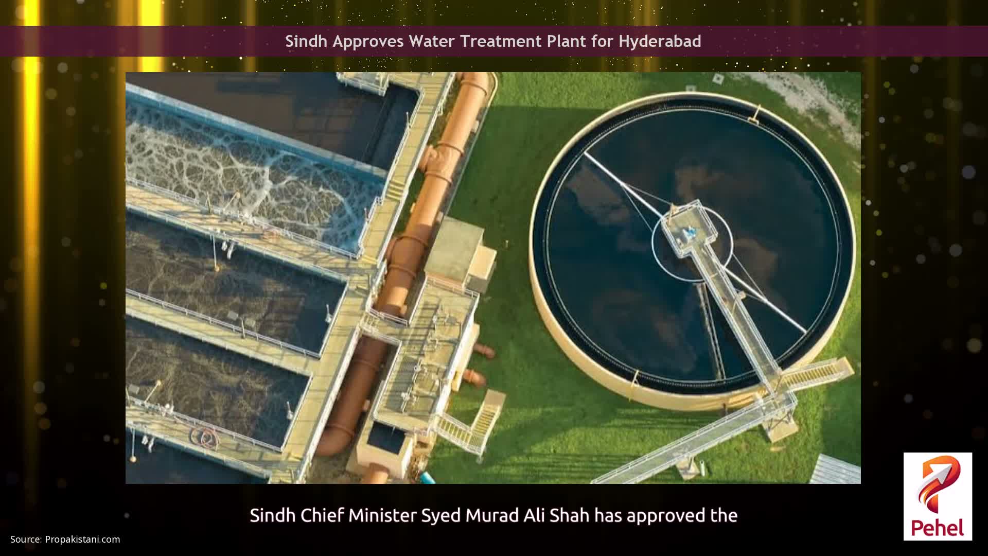 Sindh Approves Water Treatment Plant for Hyderabad