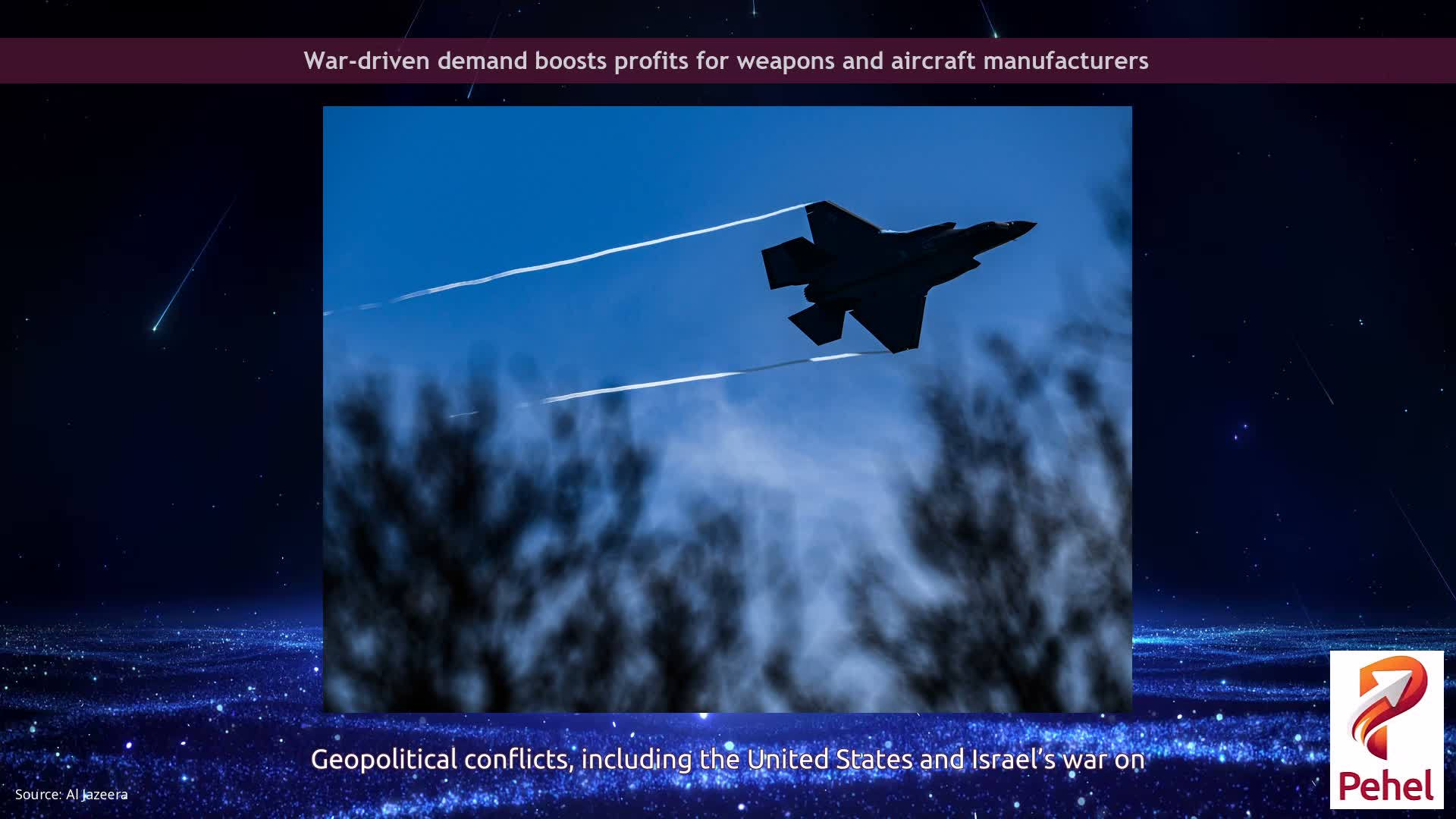 War-driven demand boosts profits for weapons and aircraft manufacturers