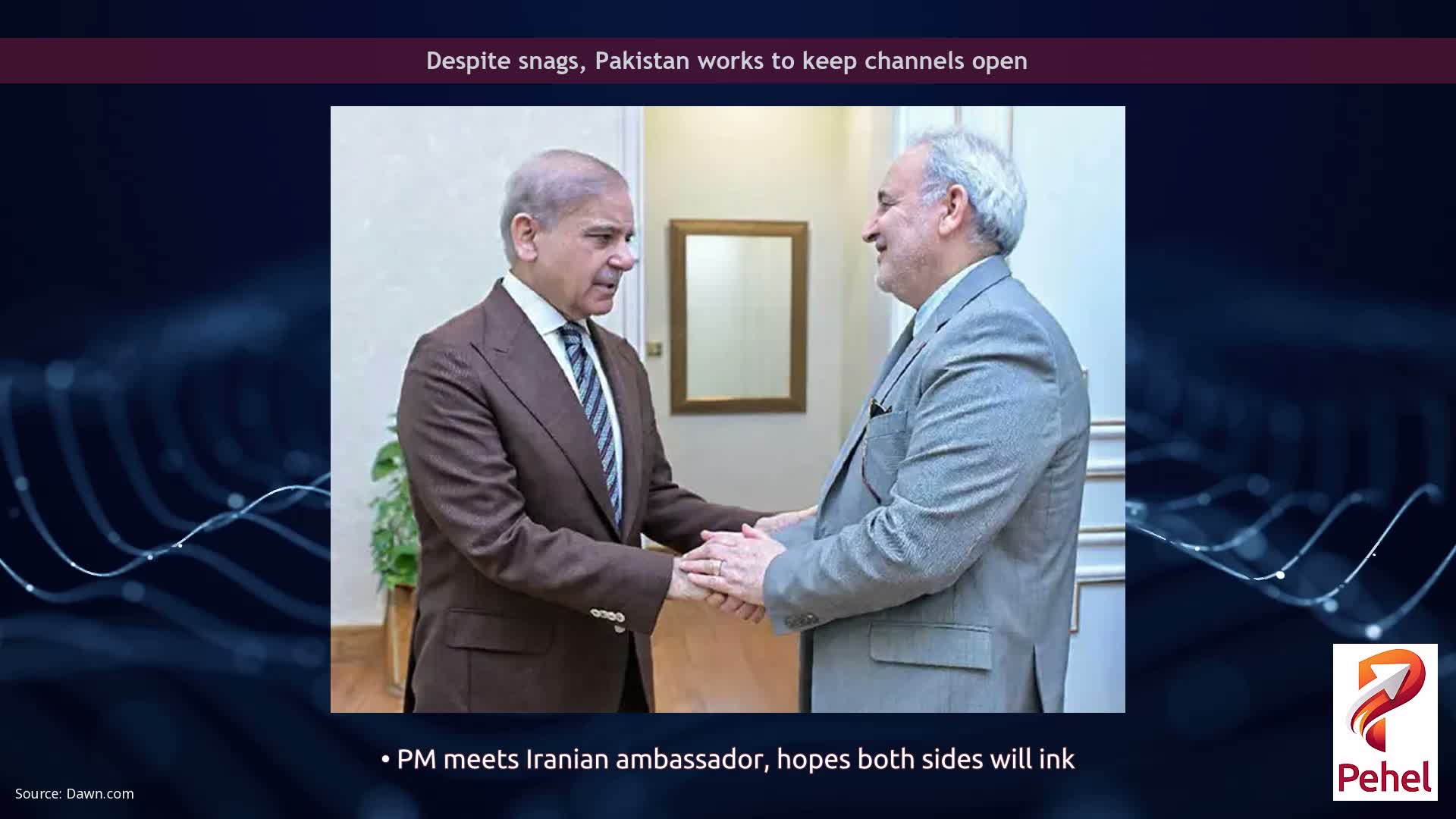 Despite snags, Pakistan works to keep channels open