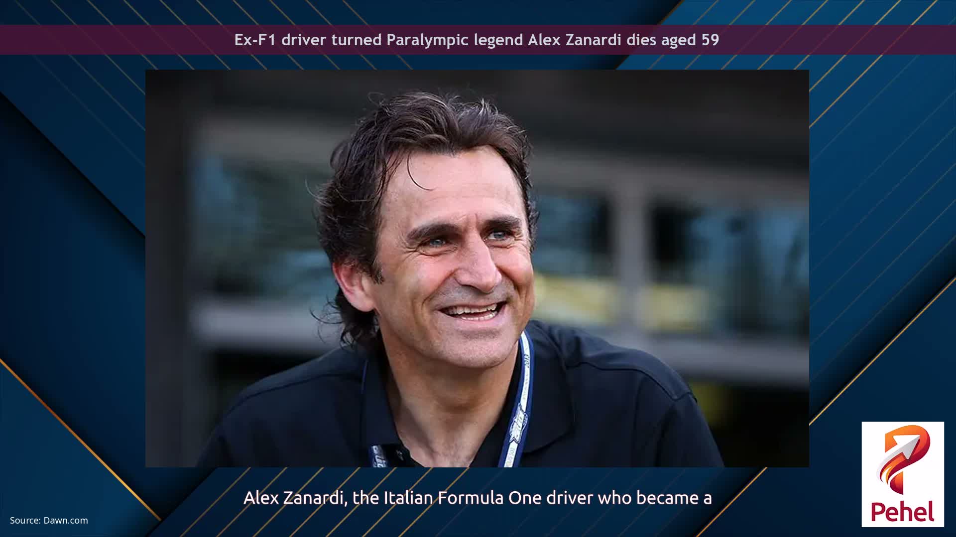 Ex-F1 driver turned Paralympic legend Alex Zanardi dies aged 59