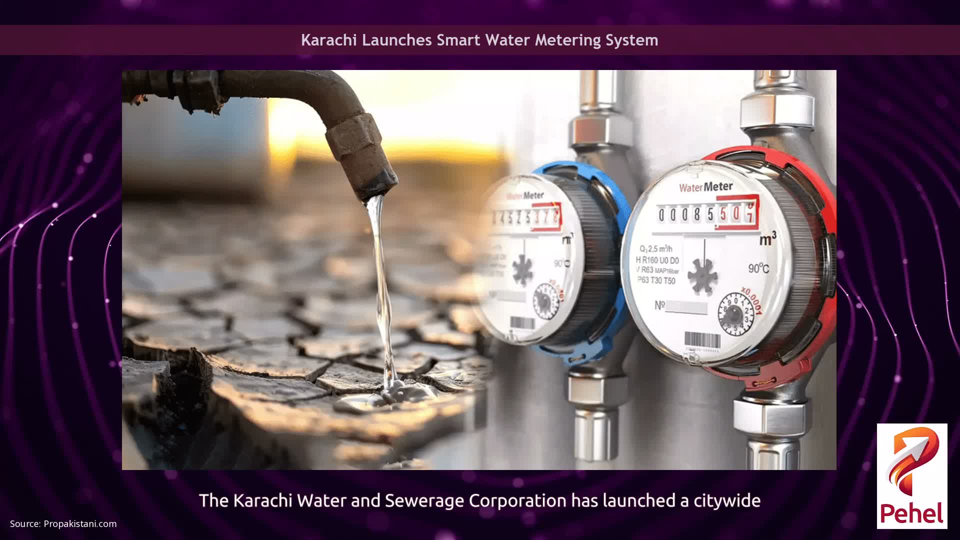 Karachi Launches Smart Water Metering System