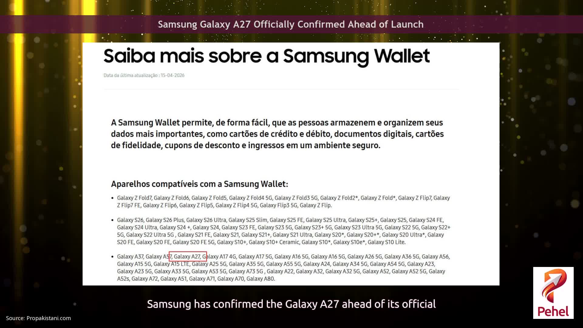 Samsung Galaxy A27 Officially Confirmed Ahead of Launch