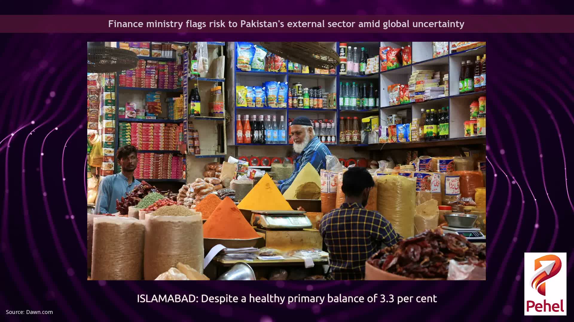 Finance ministry flags risk to Pakistan's external sector amid global uncertainty
