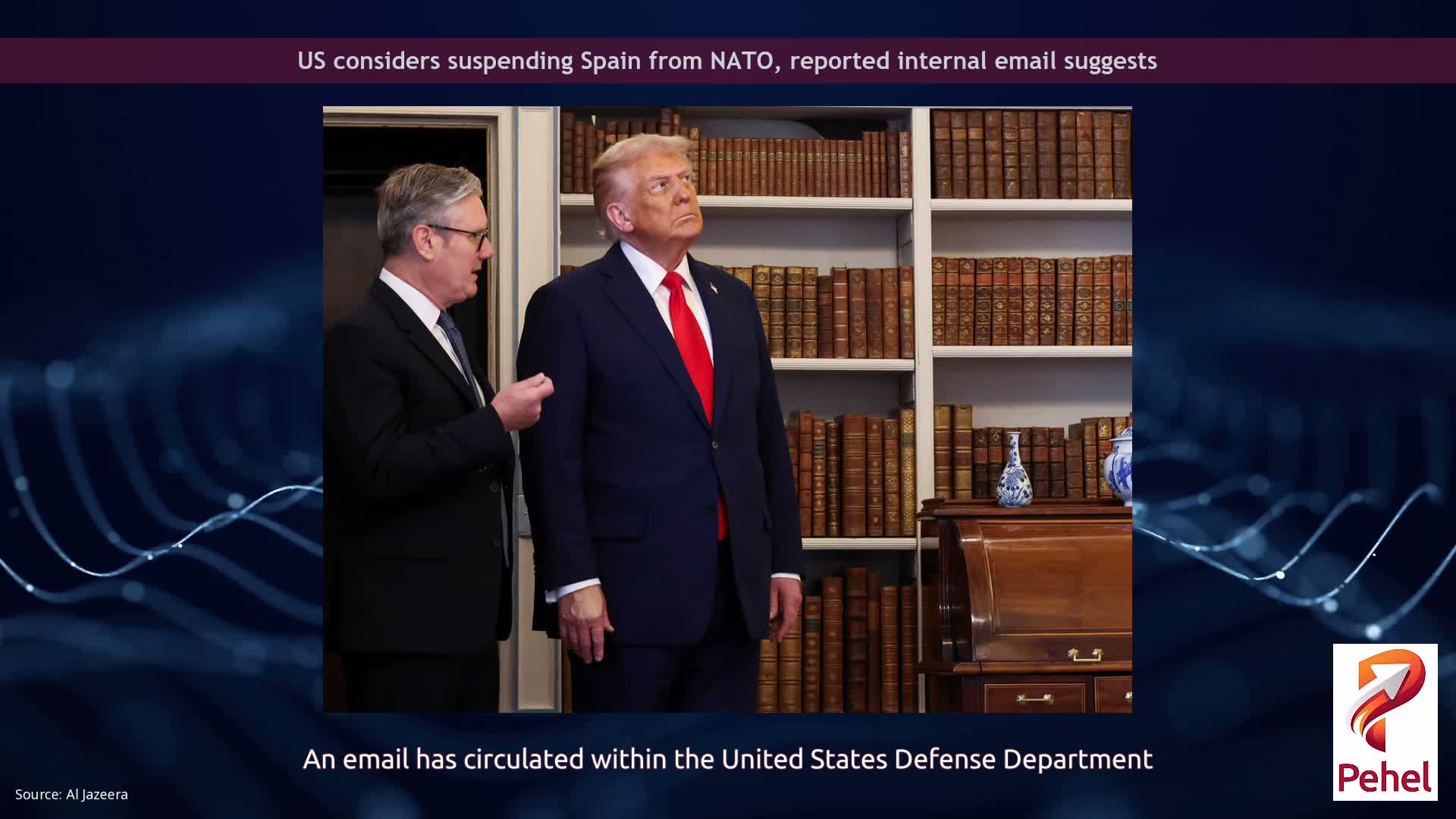 US considers suspending Spain from NATO, reported internal email suggests