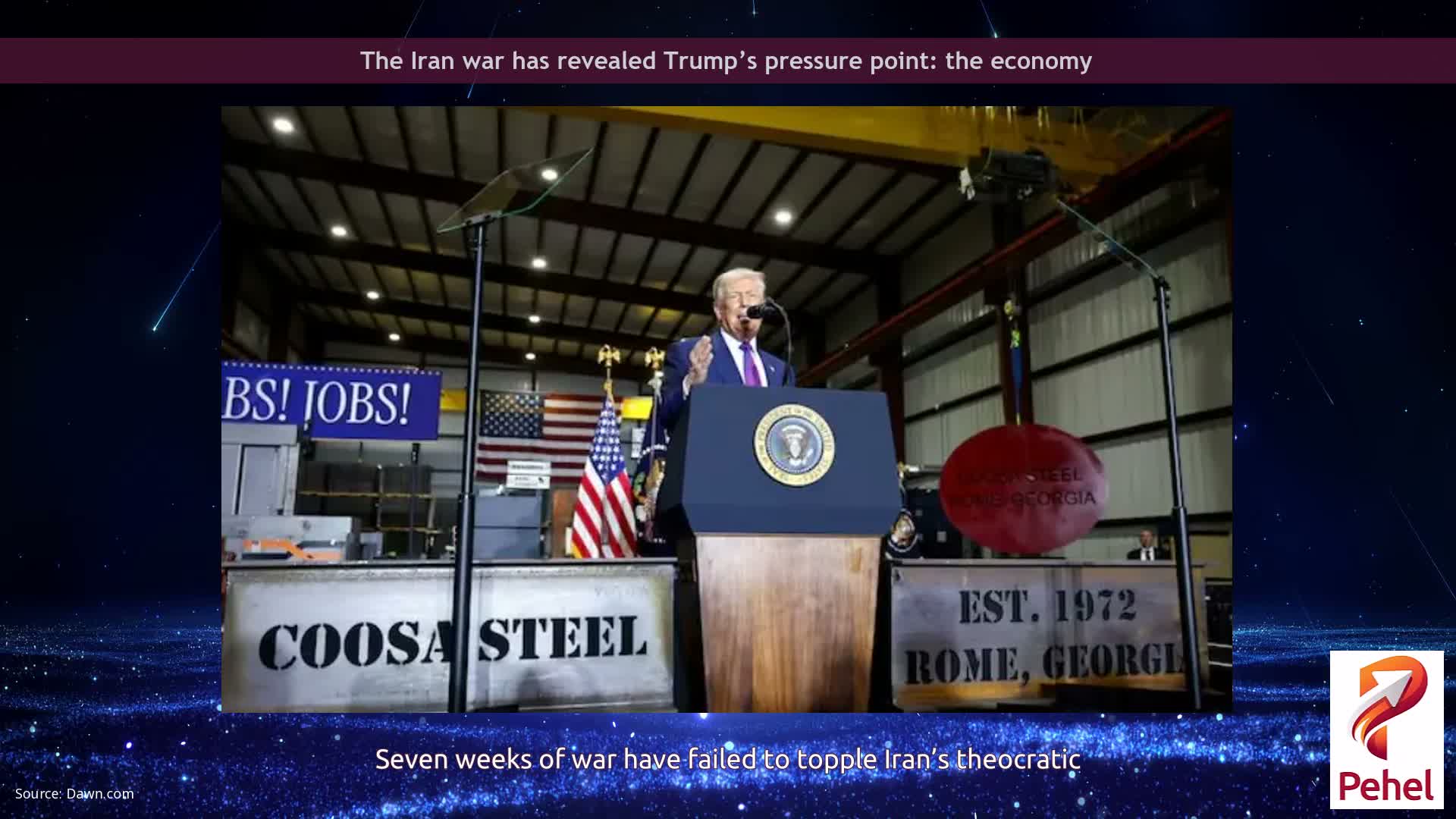 The Iran war has revealed Trump’s pressure point: the economy