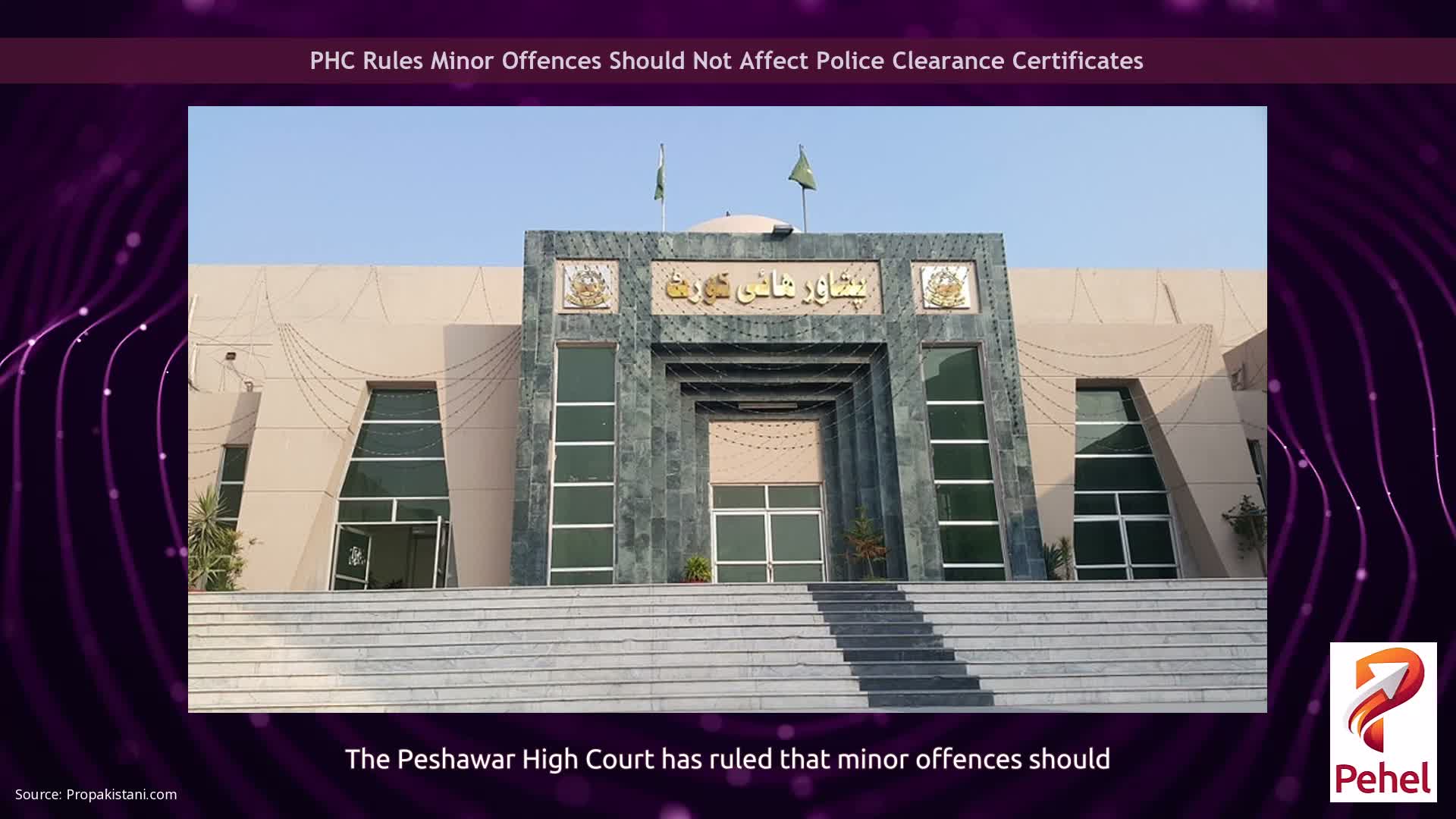 PHC Rules Minor Offences Should Not Affect Police Clearance Certificates