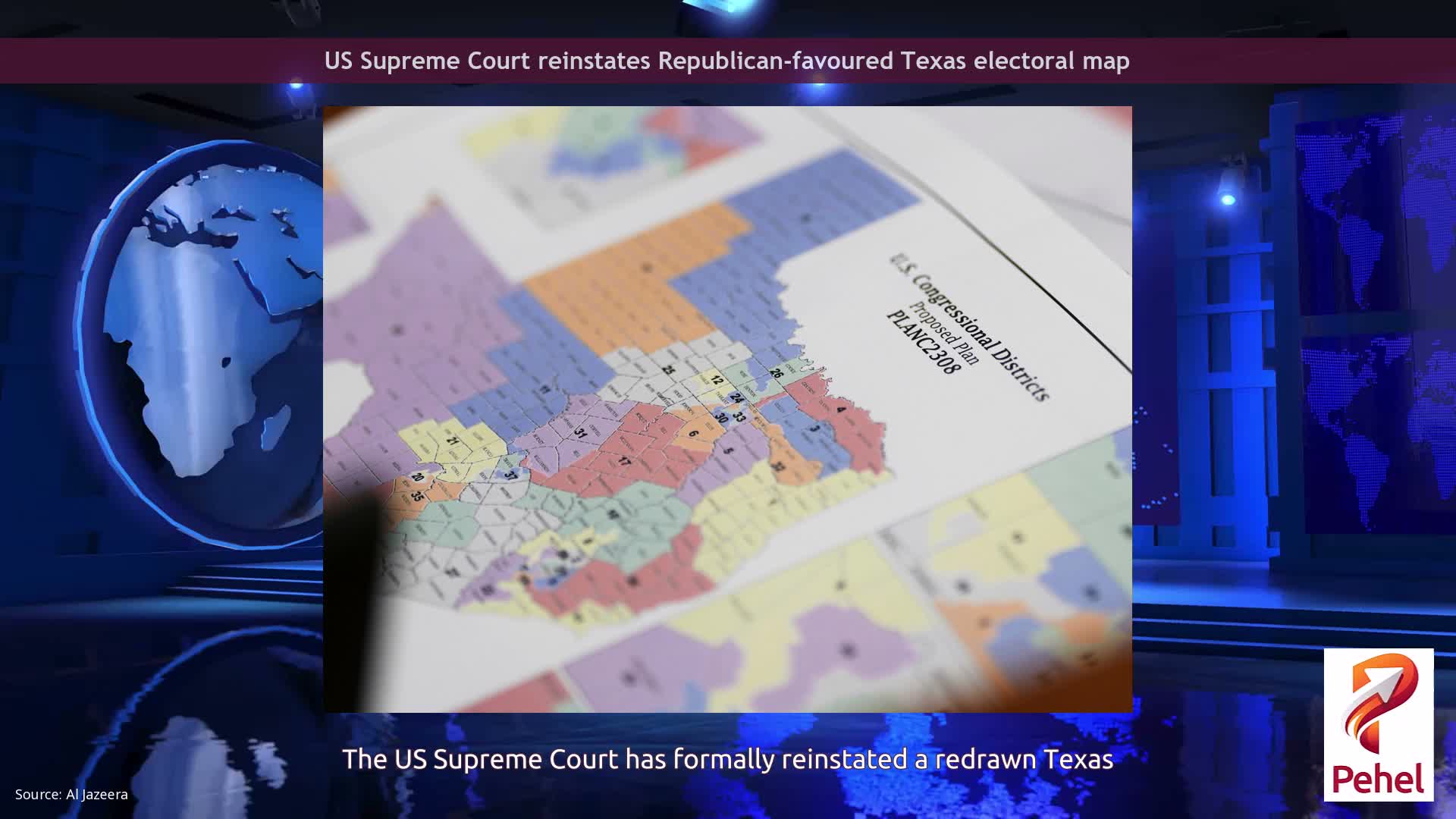 US Supreme Court reinstates Republican-favoured Texas electoral map