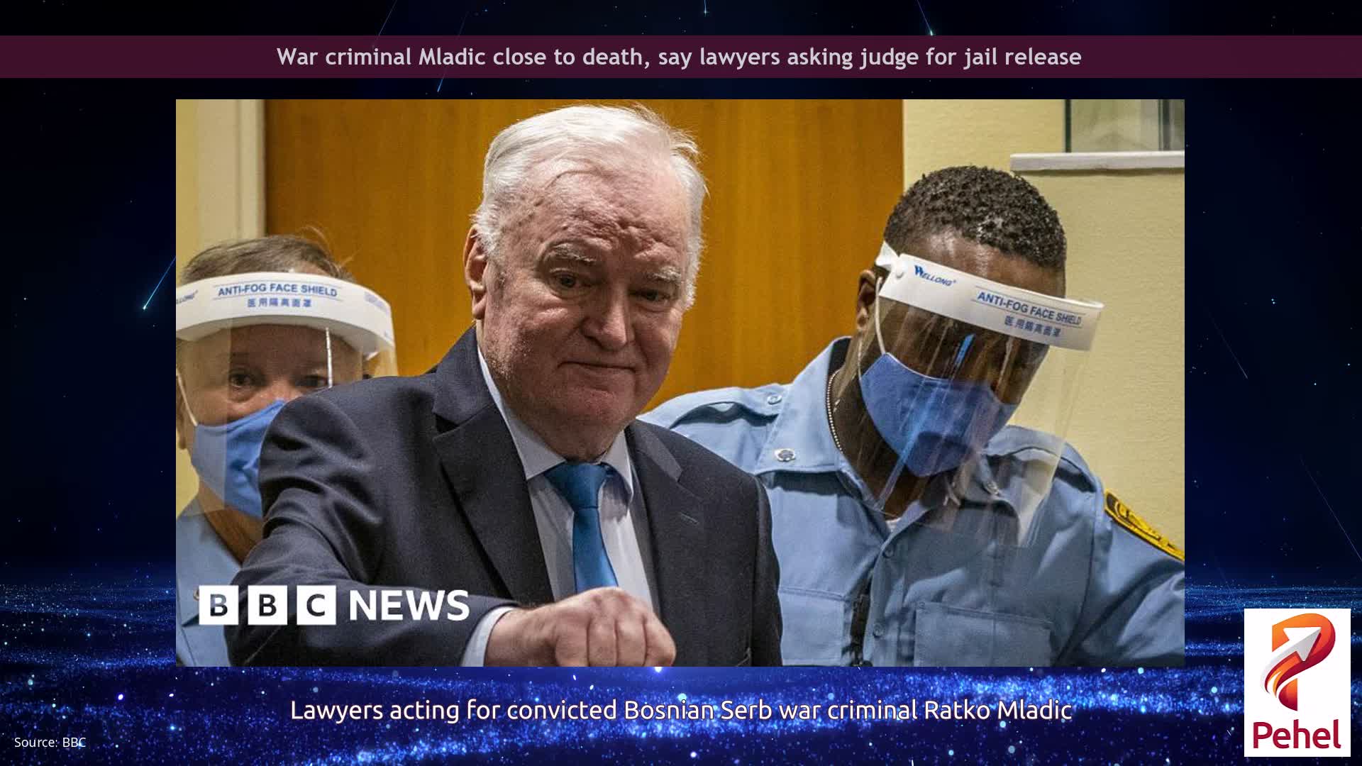 War criminal Mladic close to death, say lawyers asking judge for jail release