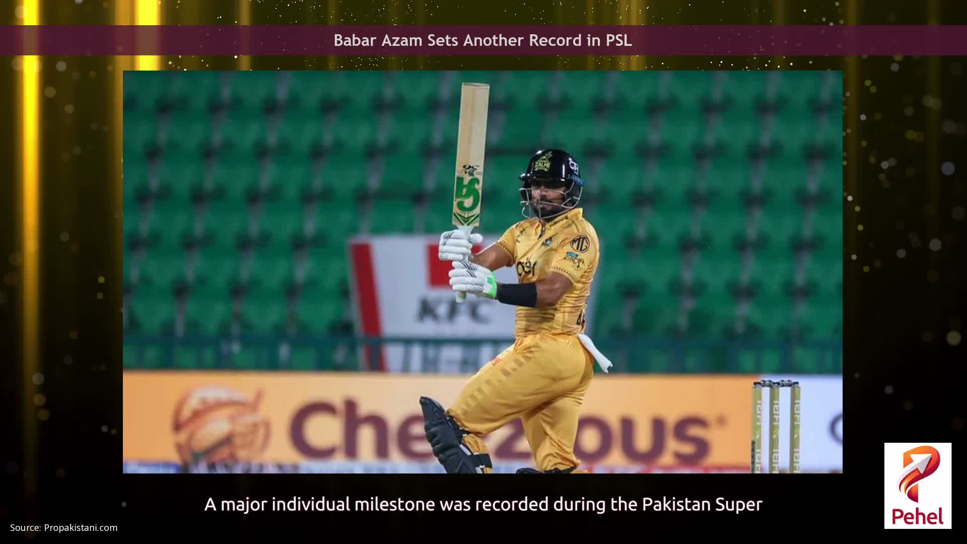 Babar Azam Sets Another Record in PSL