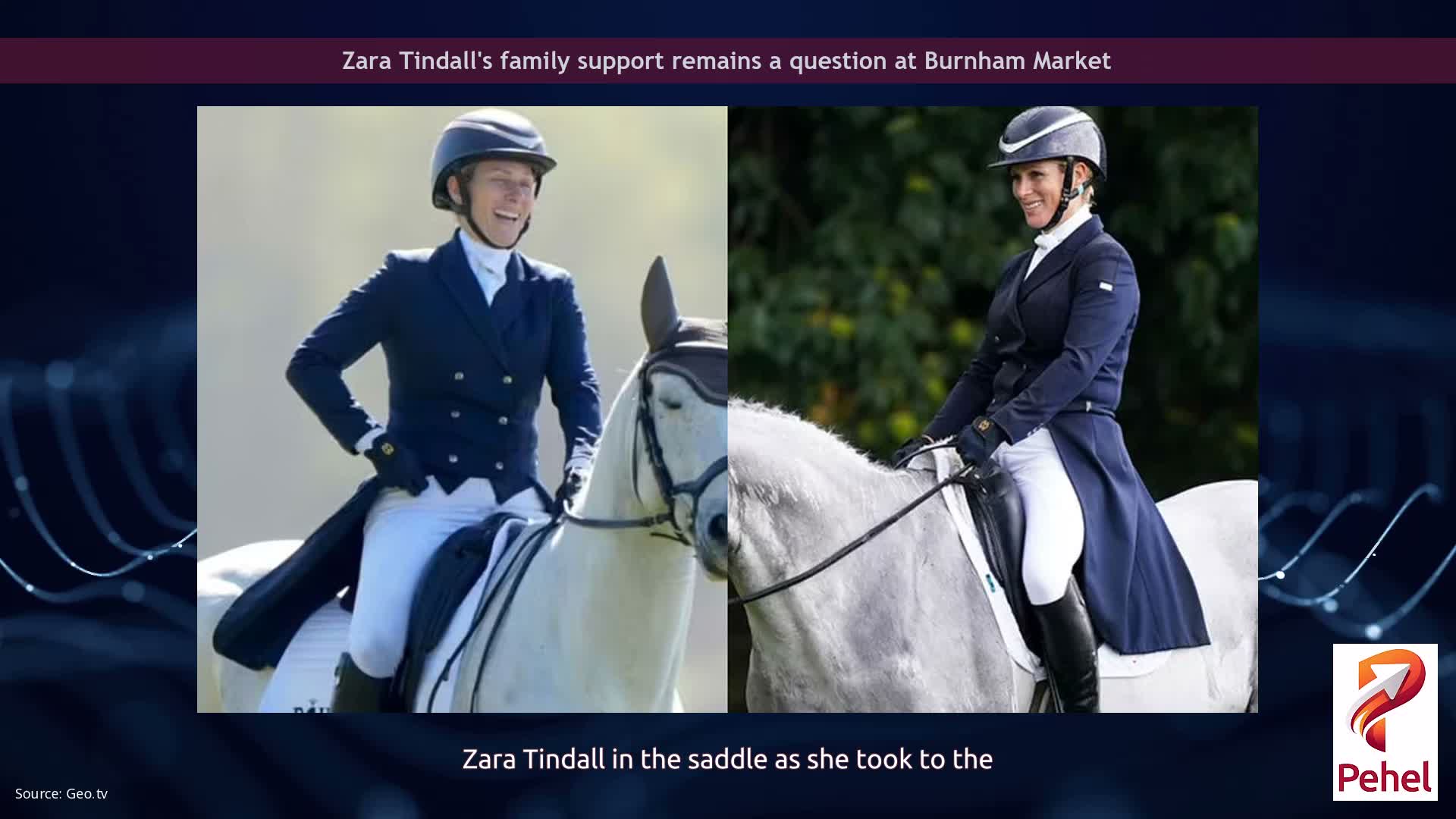 Zara Tindall's family support remains a question at Burnham Market