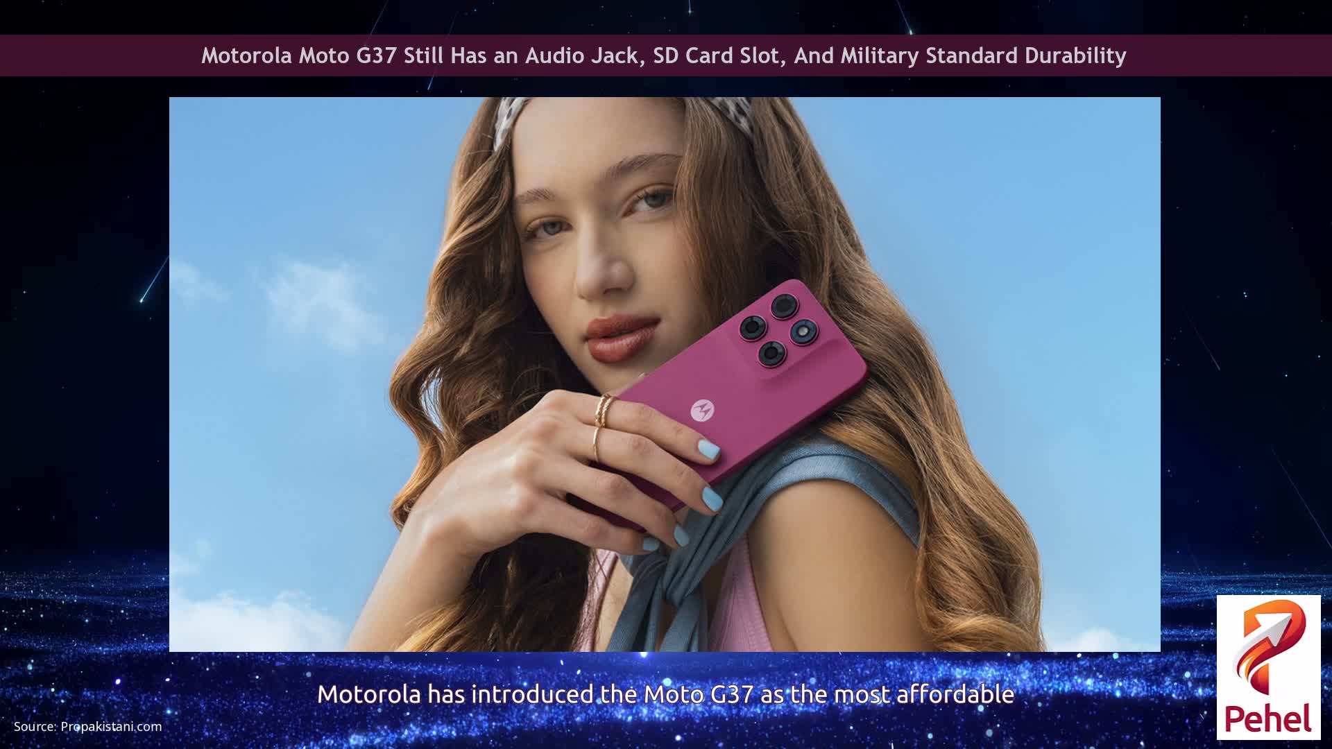 Motorola Moto G37 Still Has an Audio Jack, SD Card Slot, And Military Standard Durability