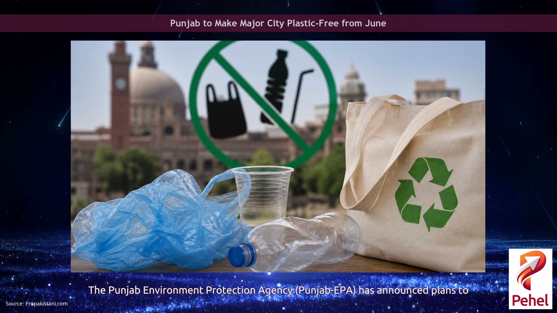 Punjab to Make Major City Plastic-Free from June