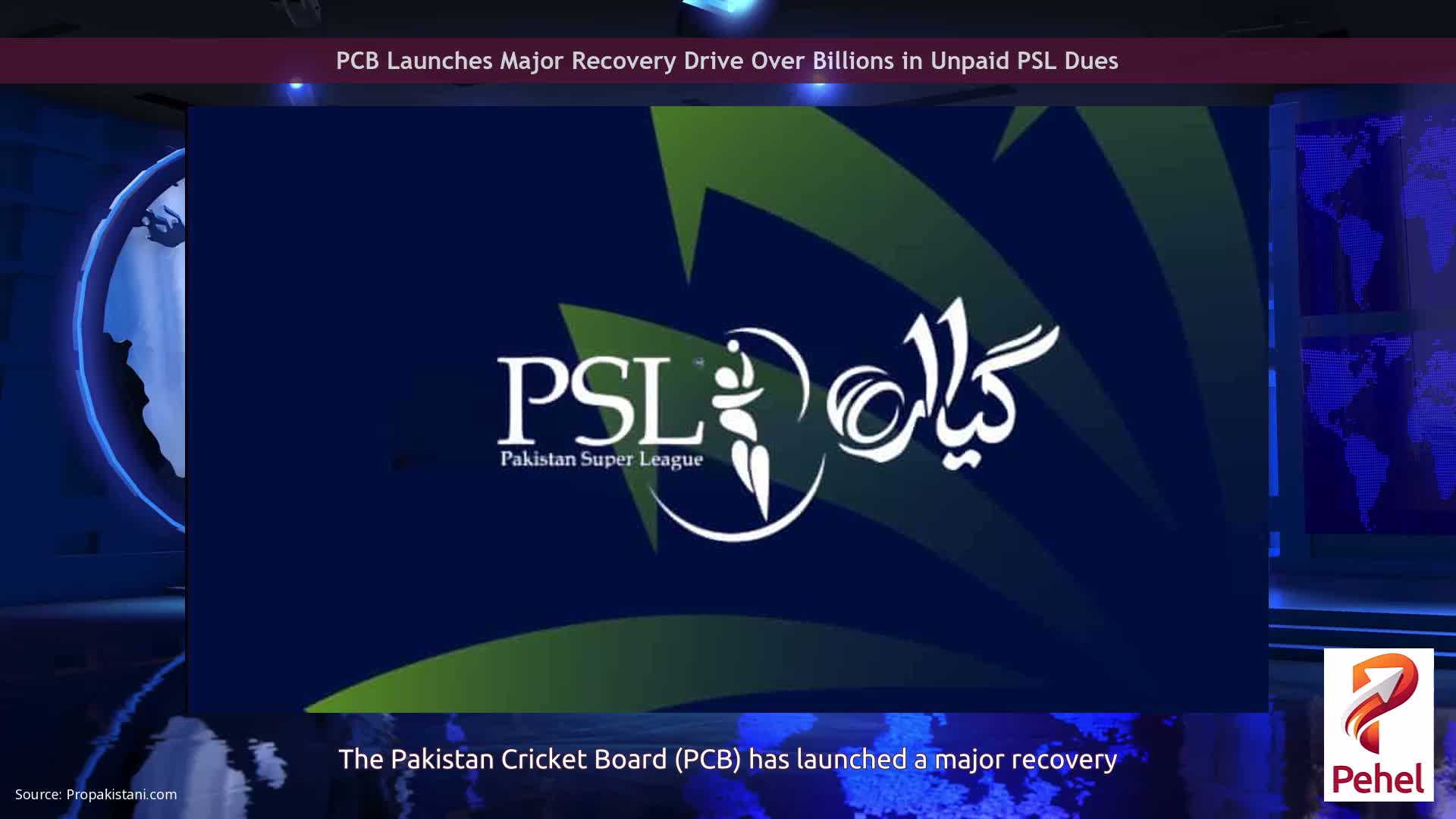PCB Launches Major Recovery Drive Over Billions in Unpaid PSL Dues