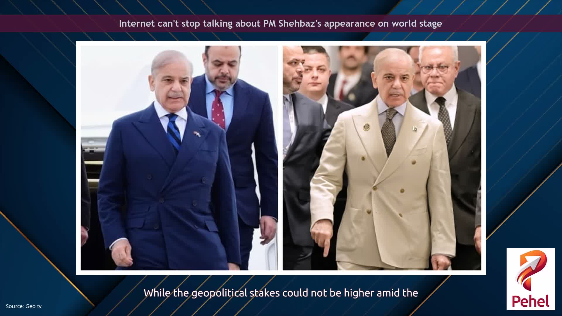 Internet can't stop talking about PM Shehbaz's appearance on world stage