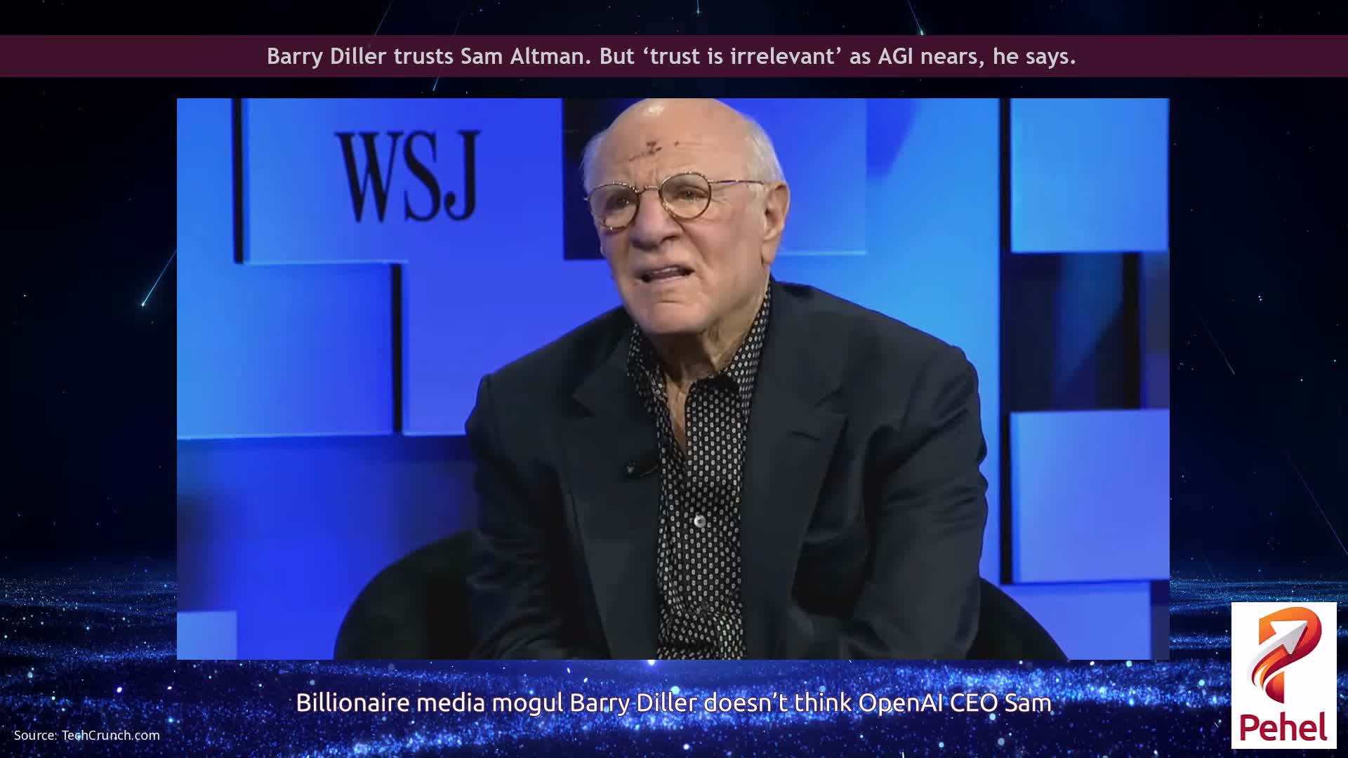 Barry Diller trusts Sam Altman. But ‘trust is irrelevant’ as AGI nears, he says.