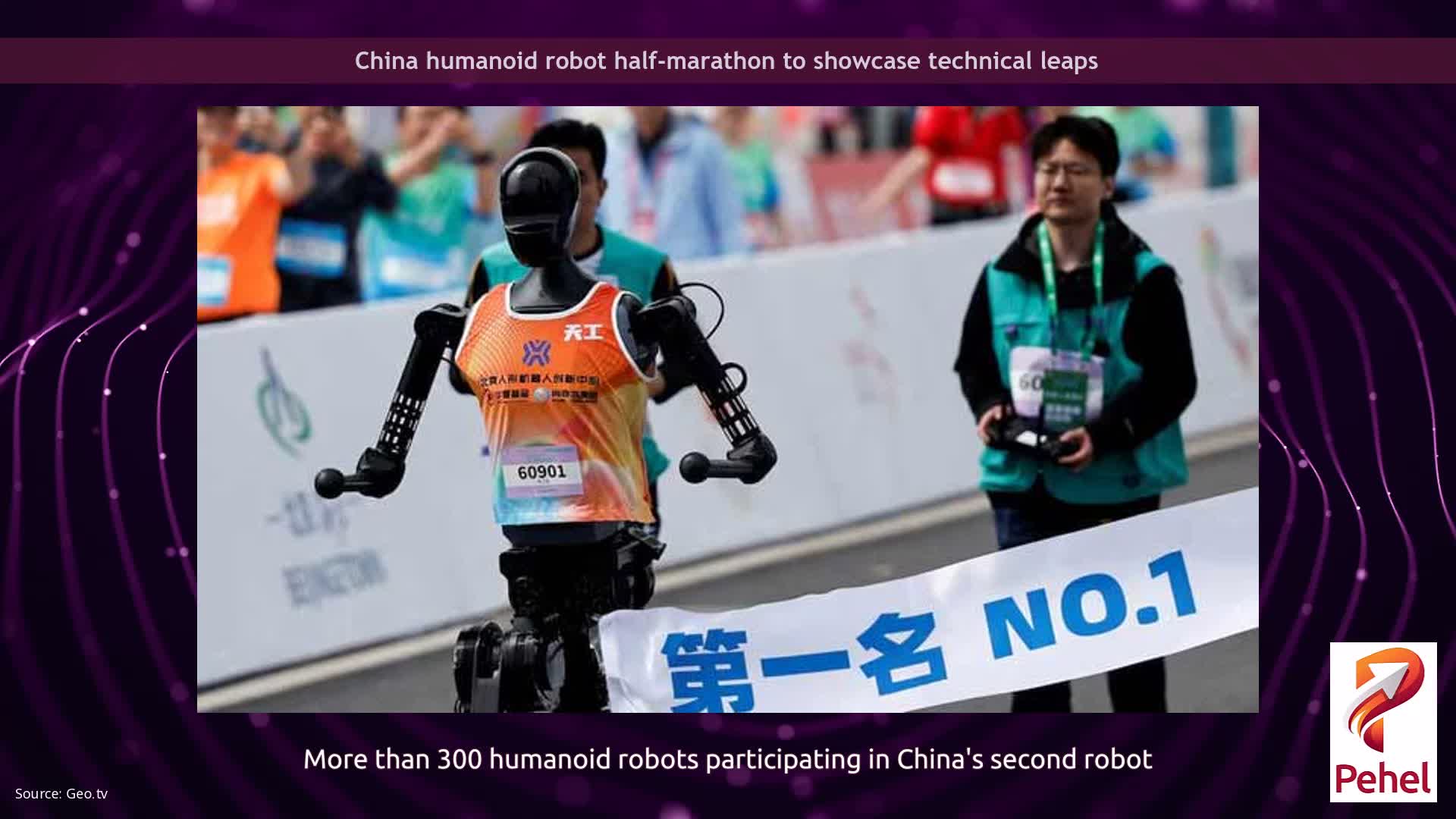 China humanoid robot half-marathon to showcase technical leaps