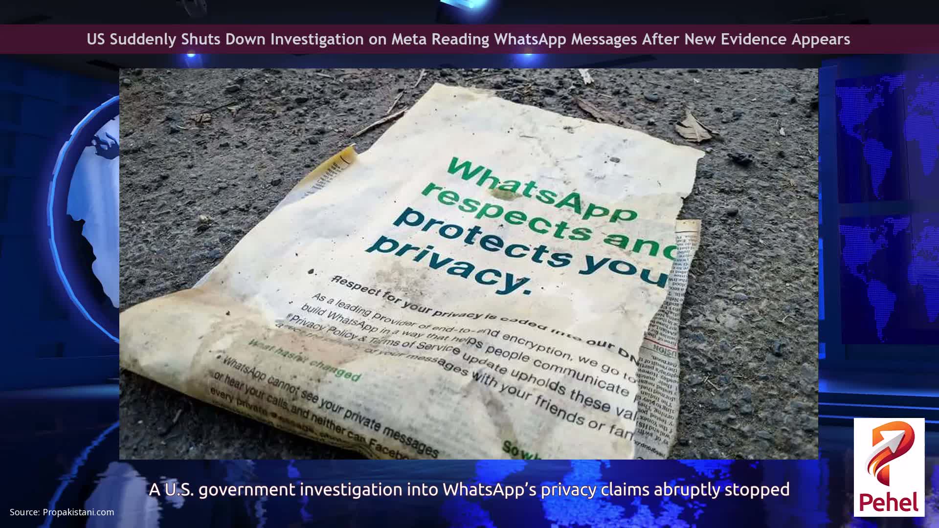 US Suddenly Shuts Down Investigation on Meta Reading WhatsApp Messages After New Evidence Appears