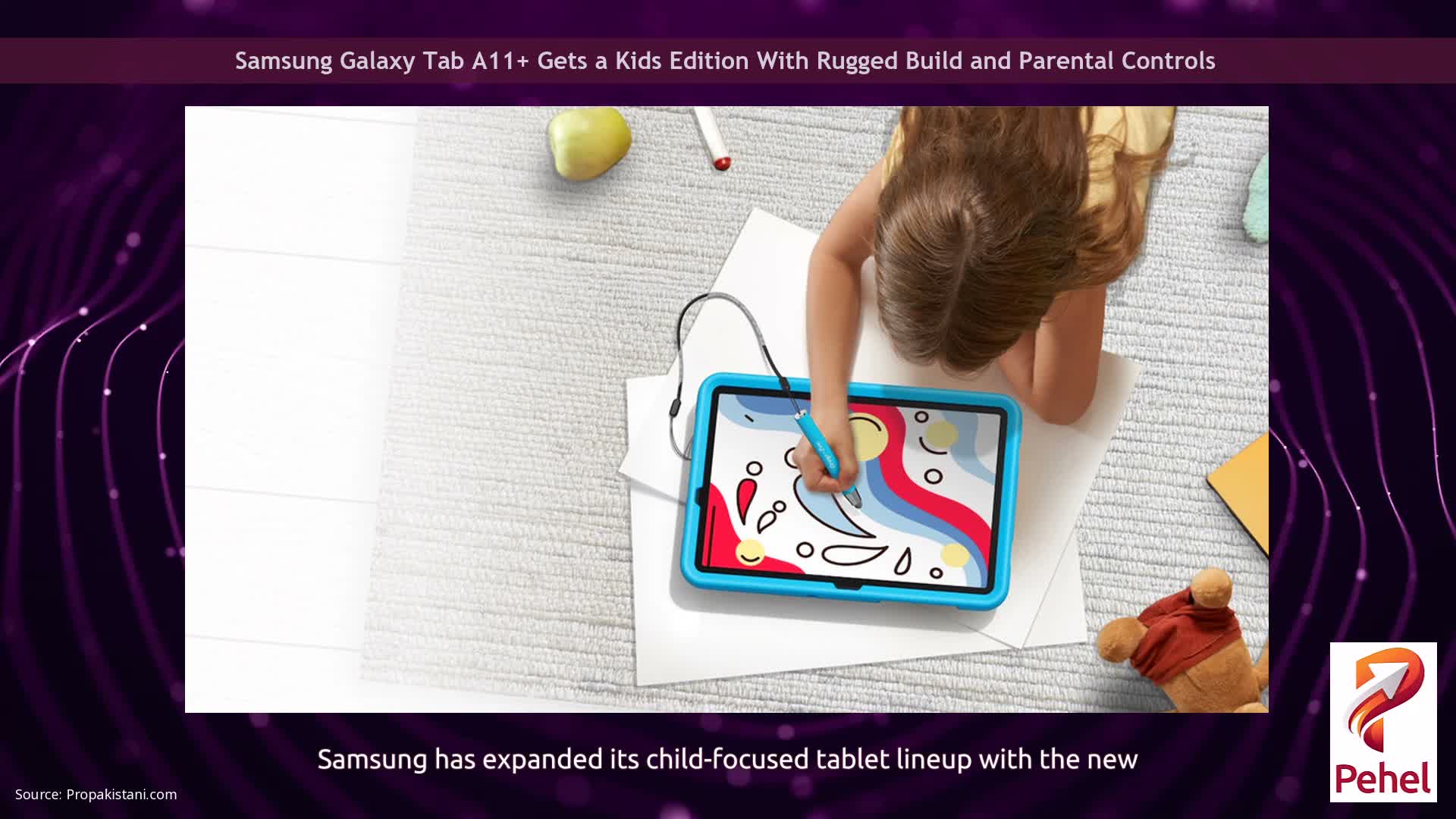 Samsung Galaxy Tab A11+ Gets a Kids Edition With Rugged Build and Parental Controls