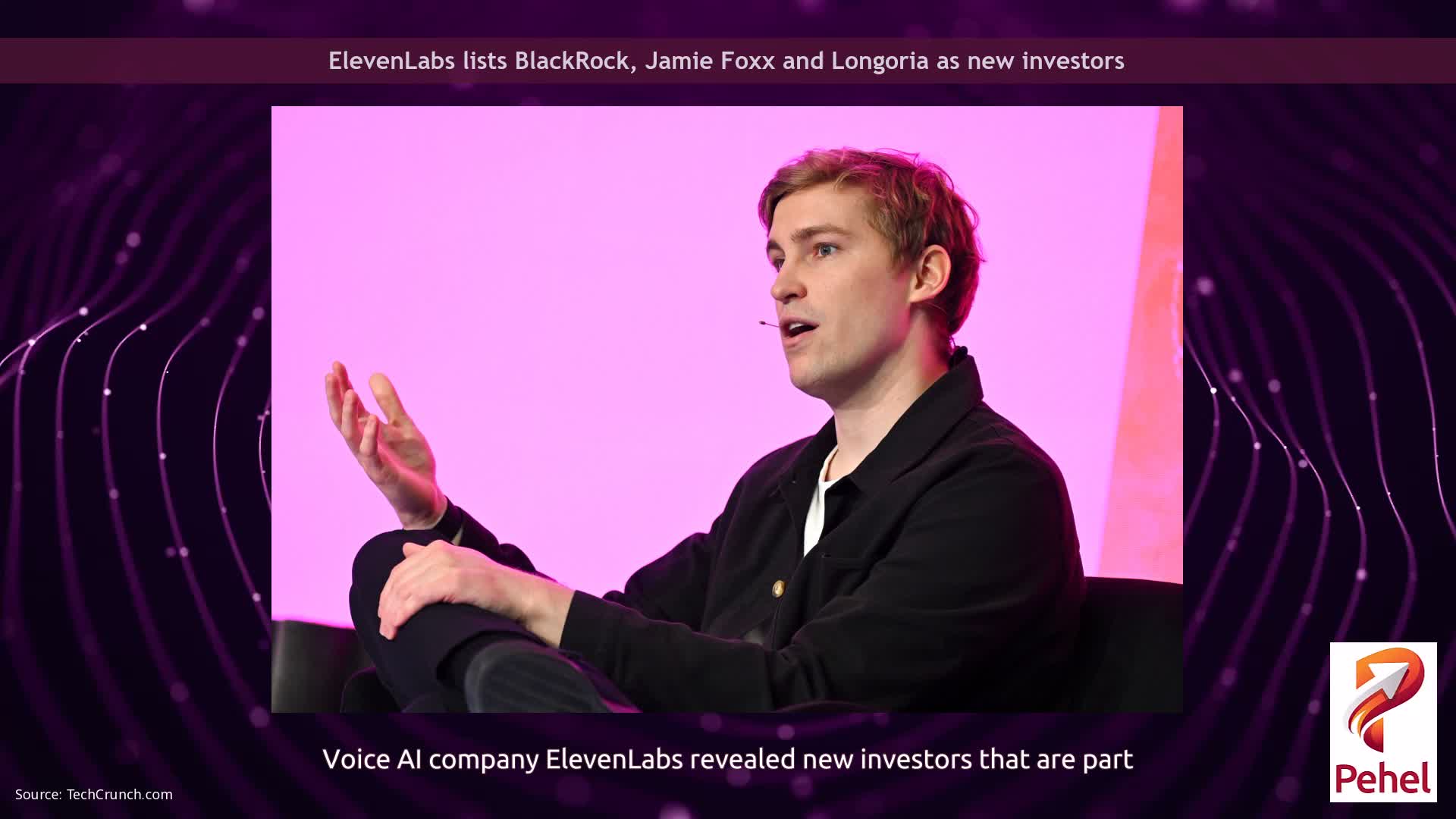 ElevenLabs lists BlackRock, Jamie Foxx and Longoria as new investors