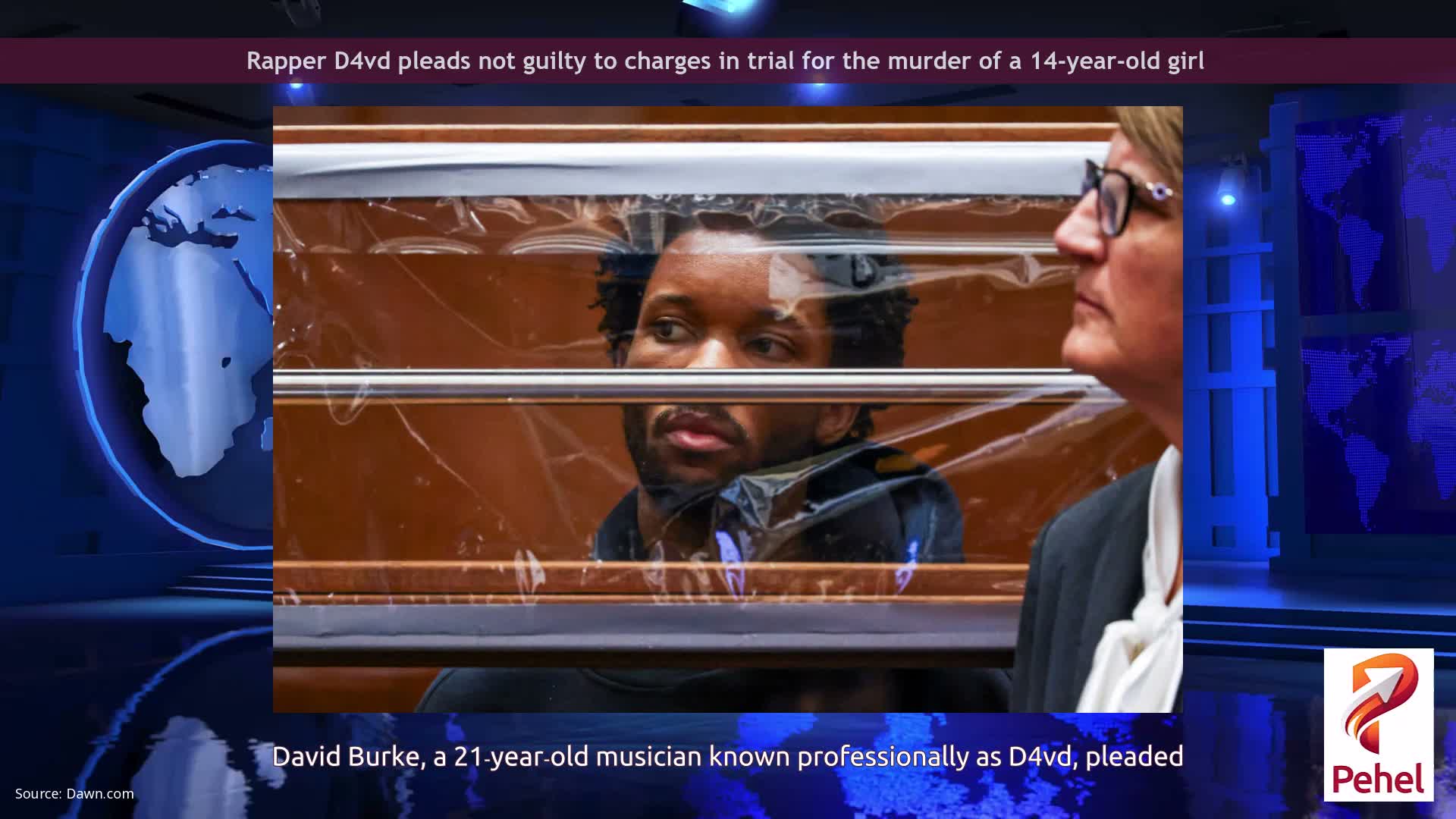 Rapper D4vd pleads not guilty to charges in trial for the murder of a 14-year-old girl