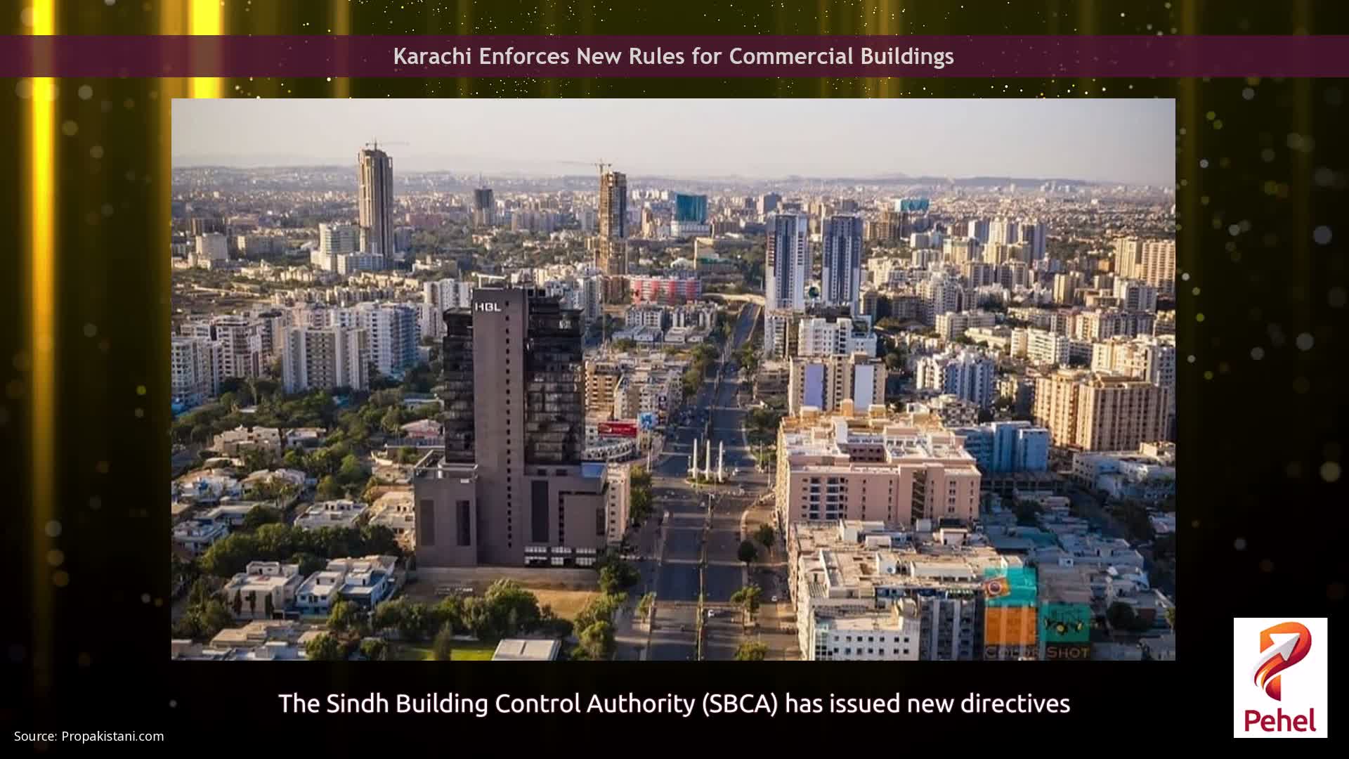 Karachi Enforces New Rules for Commercial Buildings