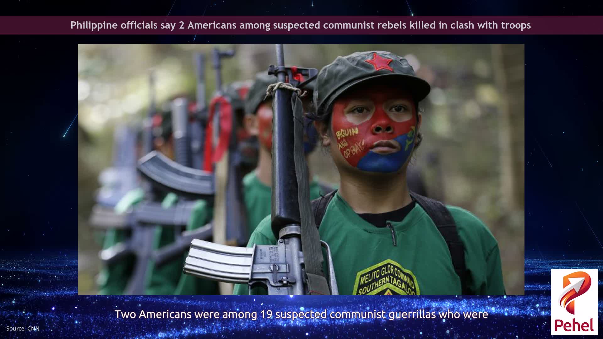 Philippine officials say 2 Americans among suspected communist rebels killed in clash with troops