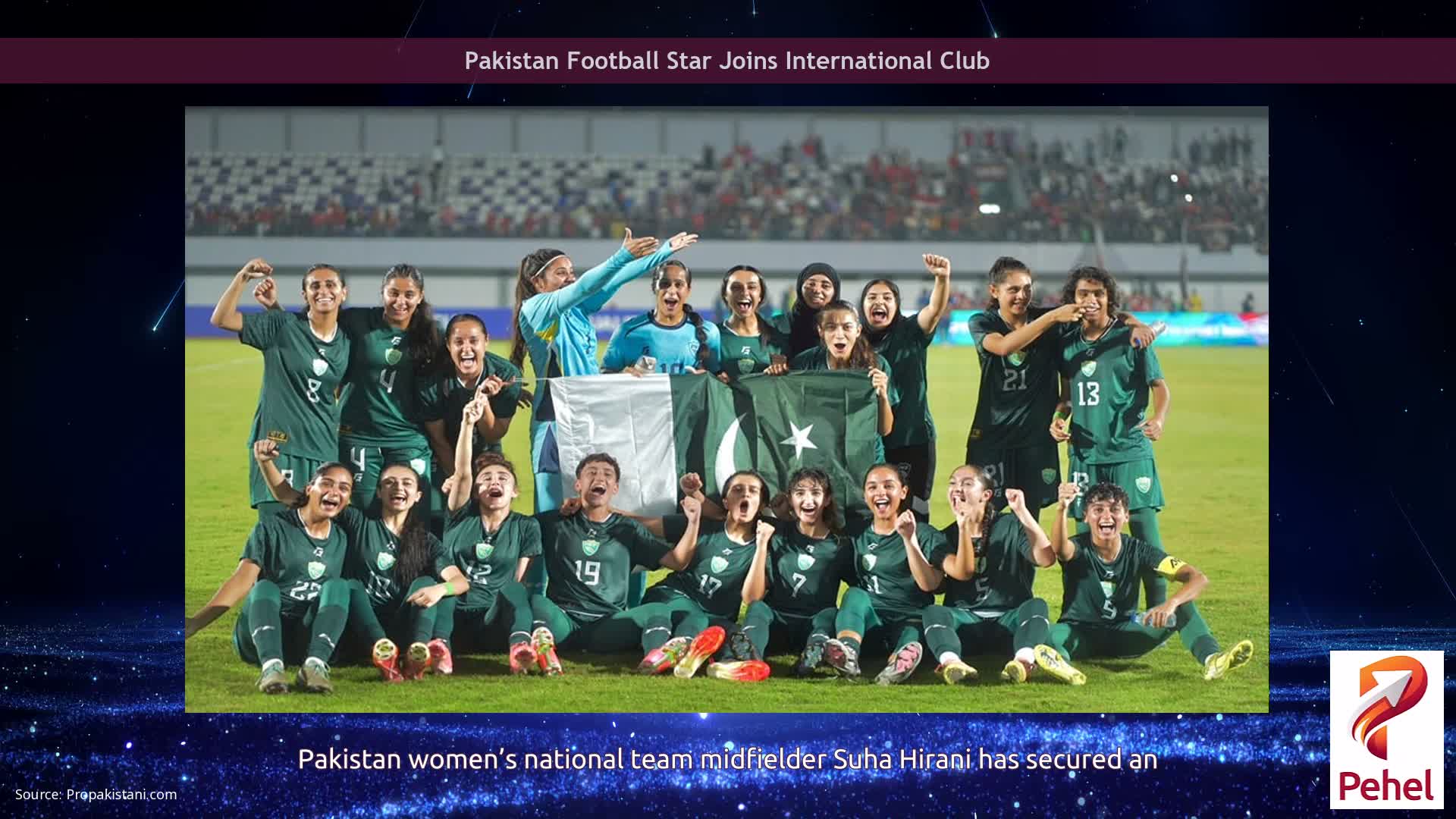Pakistan Football Star Joins International Club